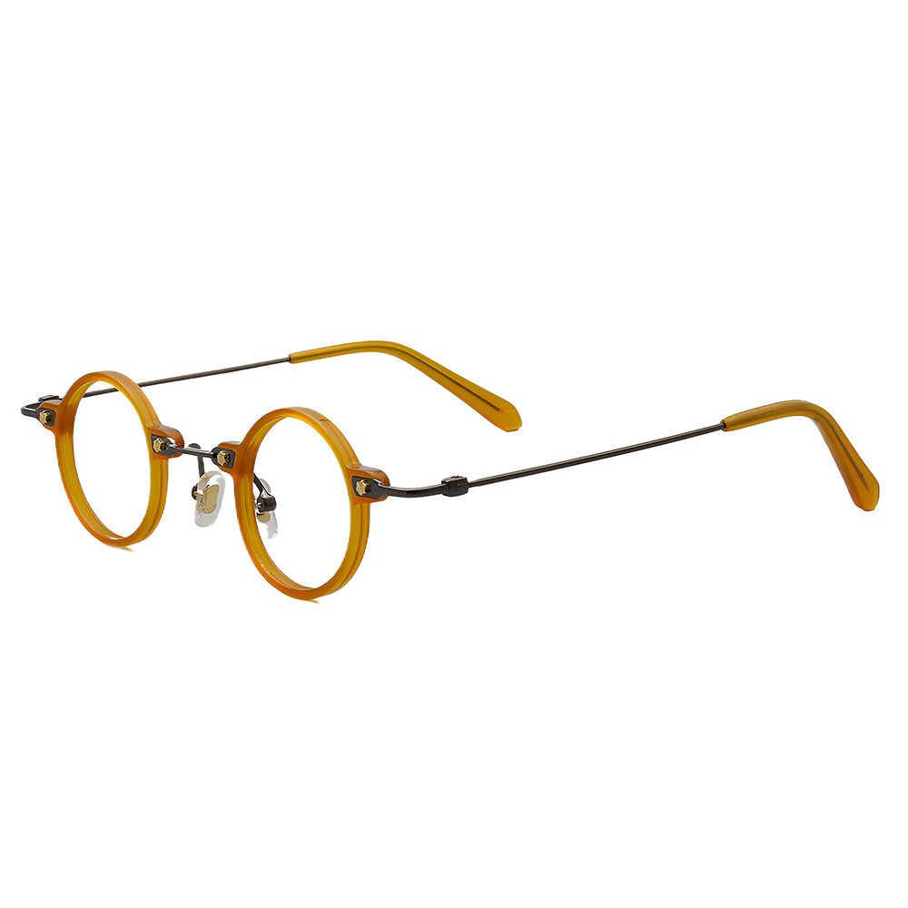 PACIEA Lesebrille Damen Herren Rundrahmen Anti Blaulicht Kompakt Mode