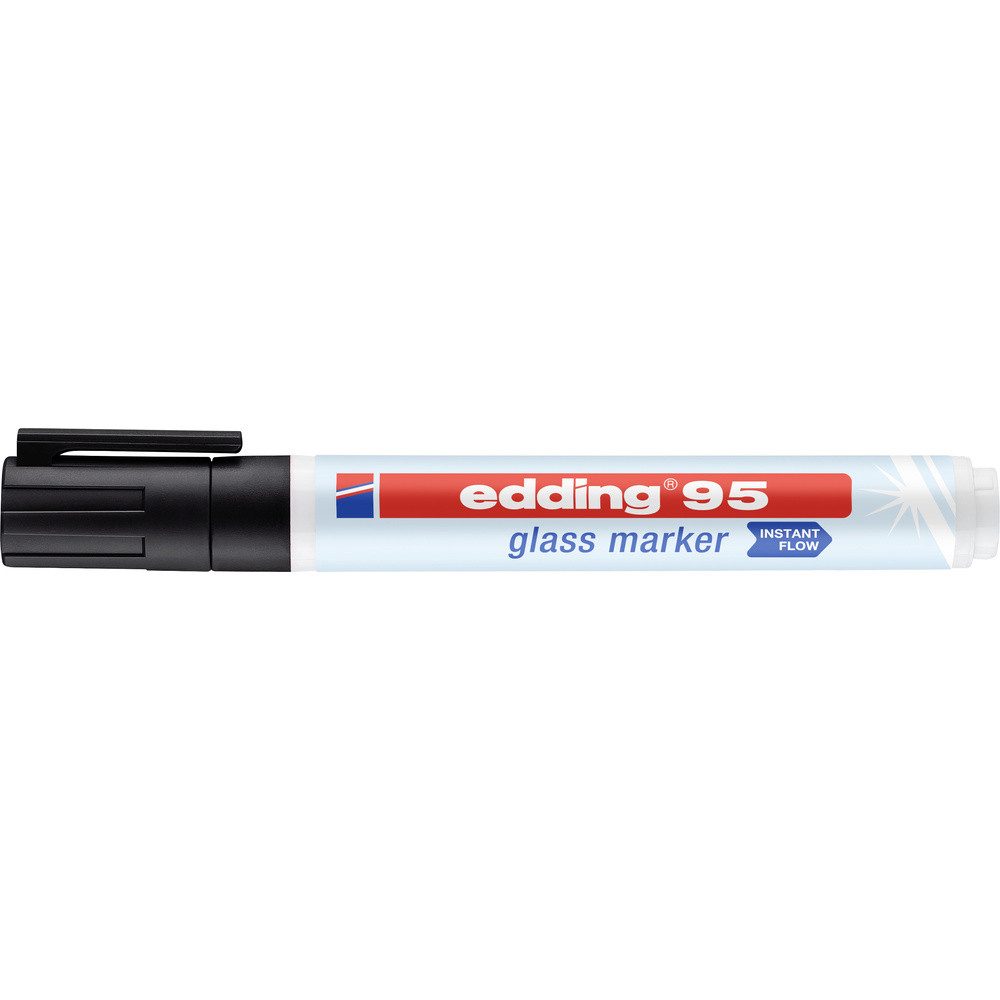edding Marker Edding 95 4-95001 Glasmarker Schwarz 1.5 mm, 3 mm