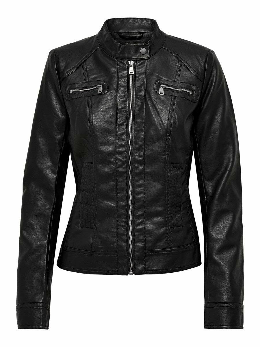 ONLY Lederjacke Lederjacke für Damen (1-St) günstig online kaufen