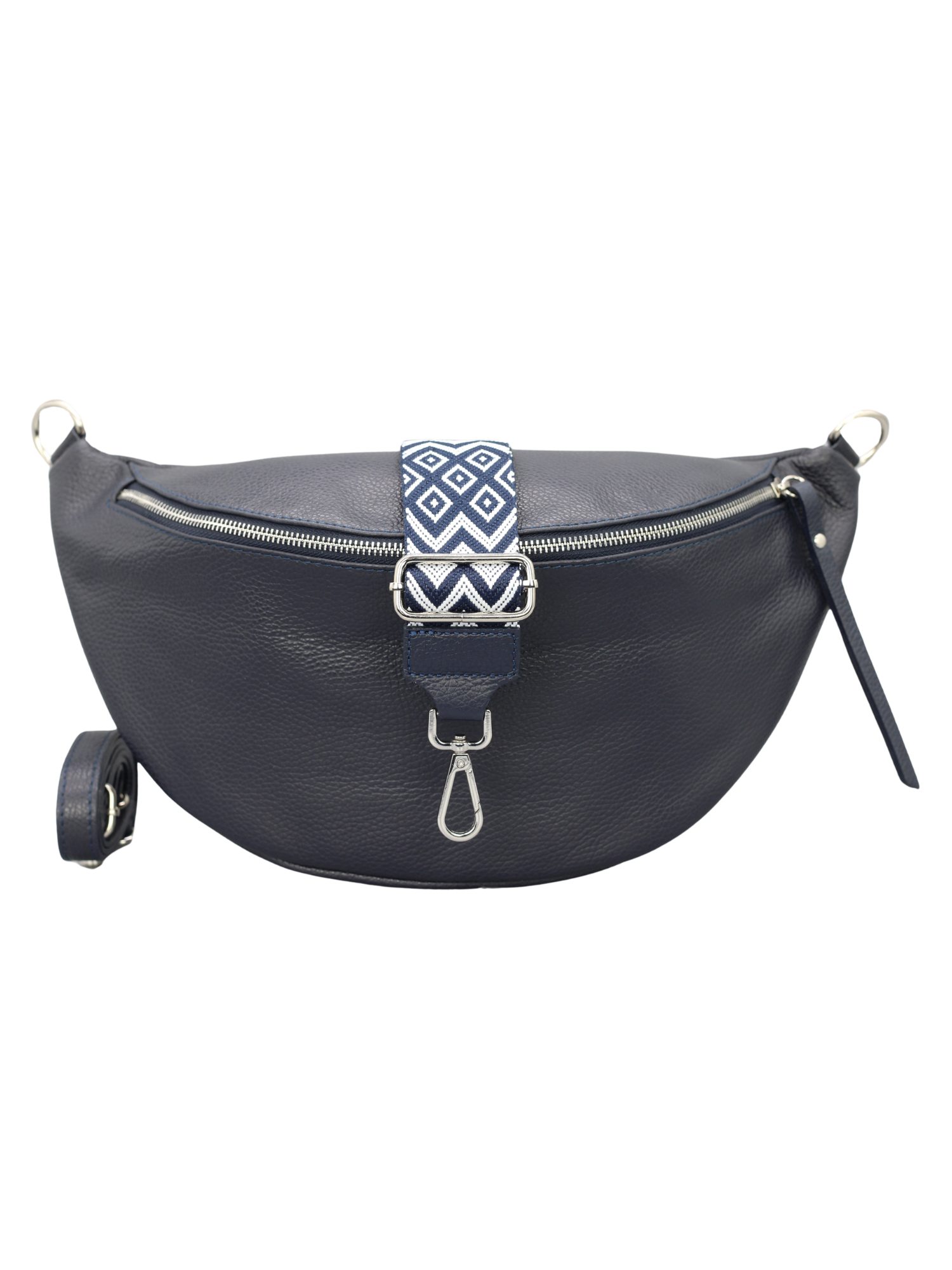 Schultertasche EMMA XL Umhängetasche Crossbody Bag Gürteltasche mit 2 Riemen