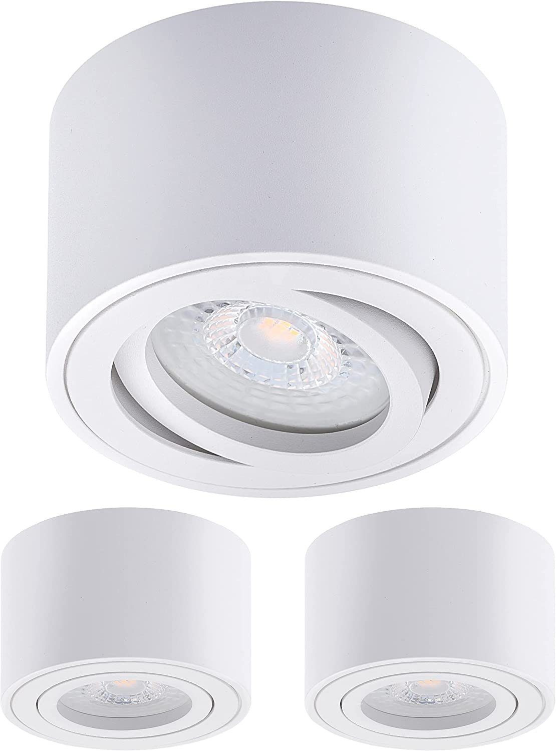Oktaplex lighting LED Deckenstrahler 3 Stück günstig online kaufen