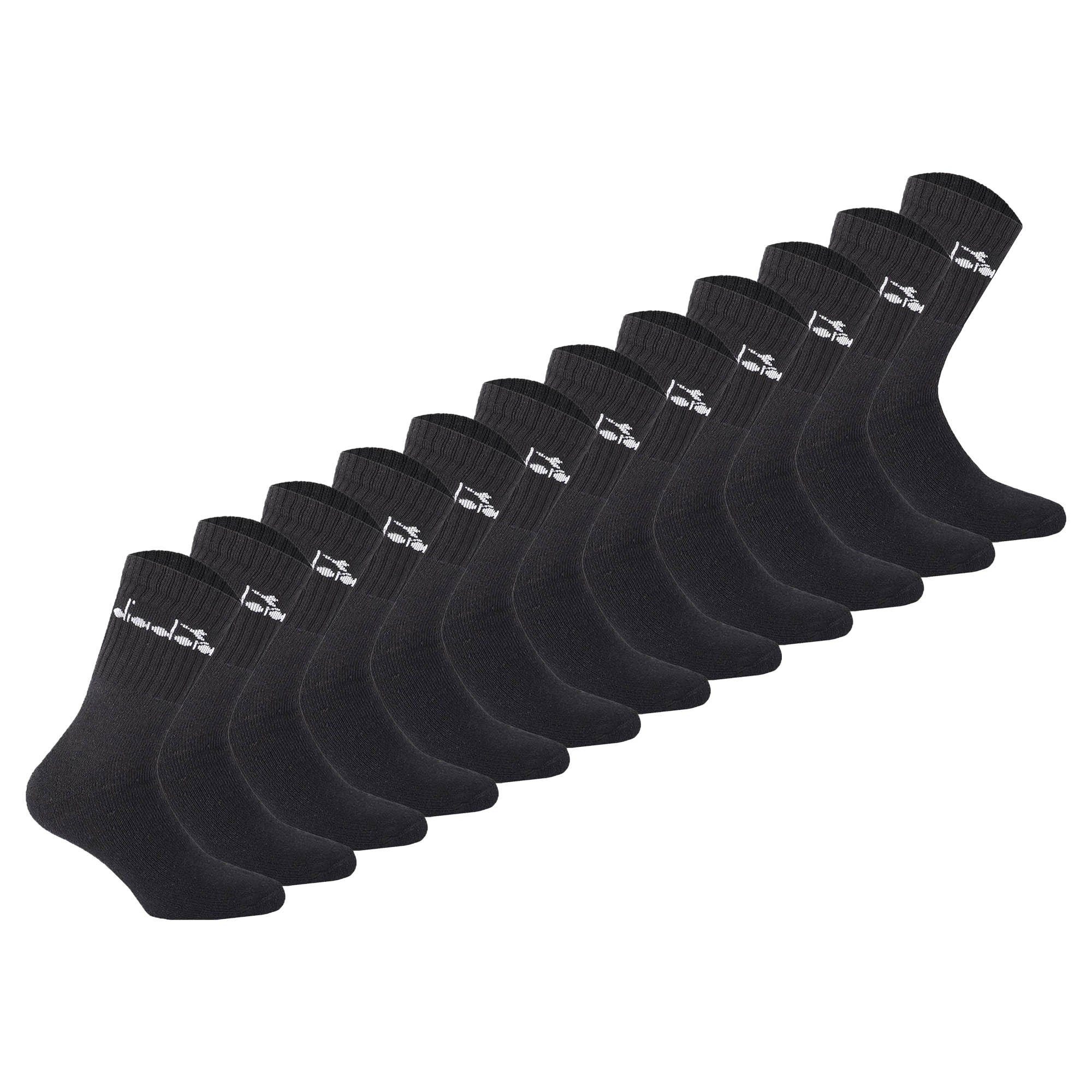 Diadora Kurzsocken Unisex Socken 12er Pack Baumwollmischung (Packung, 12er Pack). € 43,45