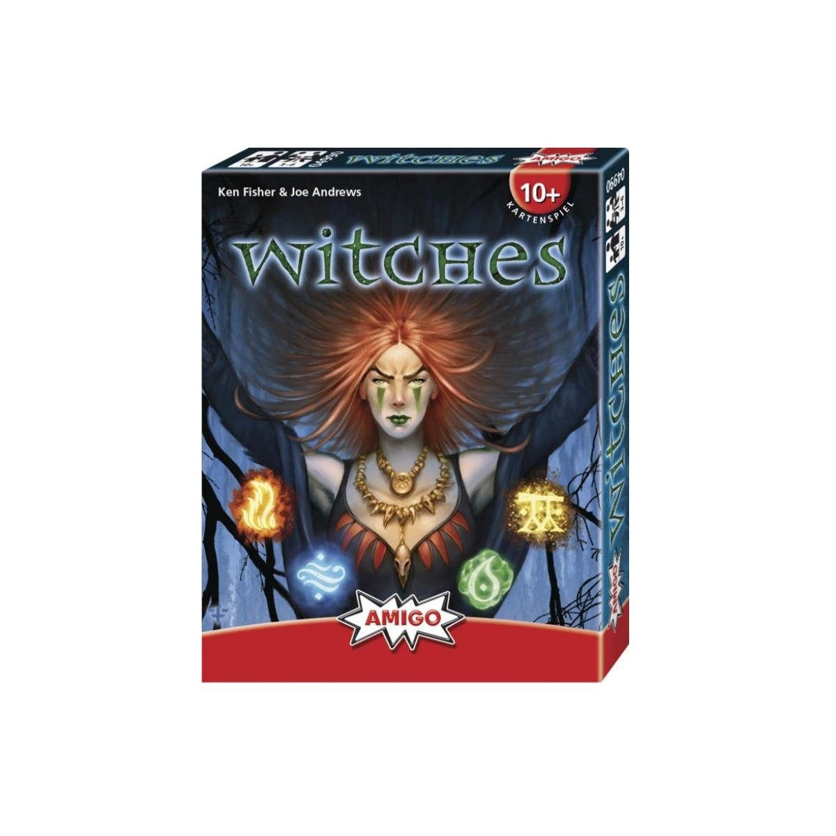 AMIGO Spiel, Familienspiel 10036073 - Witches, Kartenspiel, für 3-6 Ігриr, ab 10..., Familienspiel