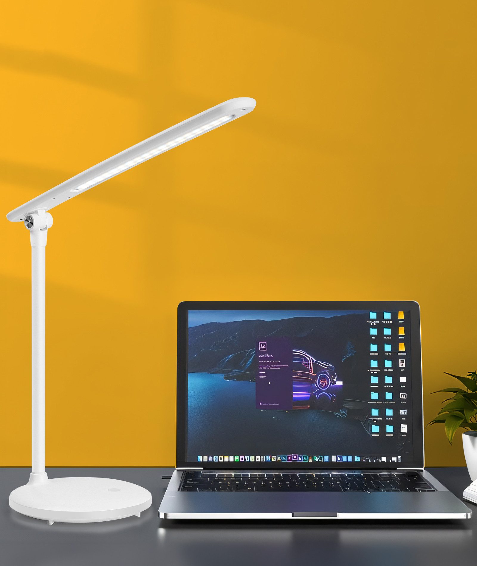 Aigostar LED Schreibtischlampe Schreibtischlampe Led faltbare günstig online kaufen