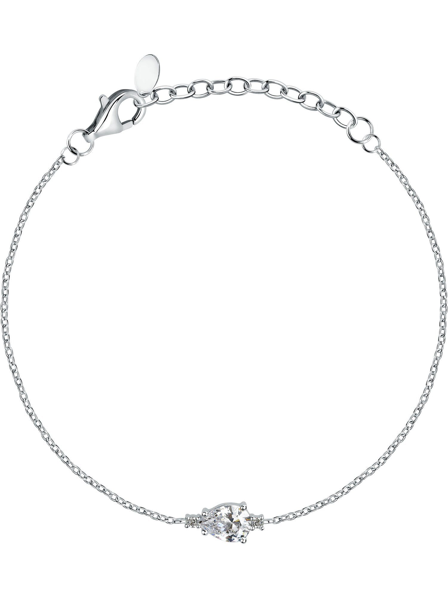 FAVS Silberarmband FAVS Damen-Armband 925er Silber 1 Zirkonia