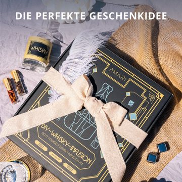 Amari Geschenkbox AMARI®, DIY Whisky Set - zum Selber machen, Geschenkset inkl. Zubehör