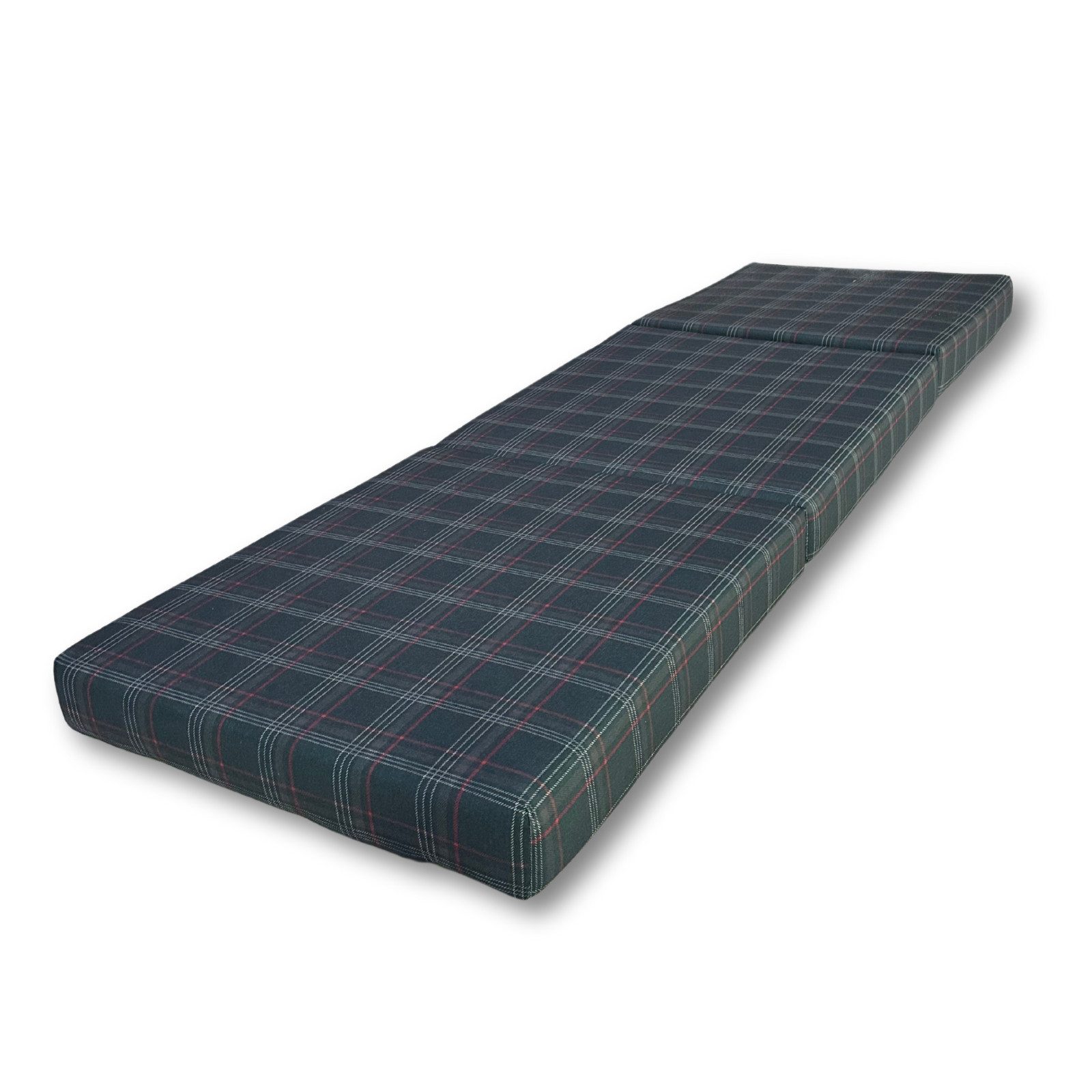 Klappmatratze Klappmatratze Gästematratze VW GTI 180x65x7cm Faltmatratze Bezug Bett, FORTISLINE, 7 cm hoch, (Klappmatratze), Zusammenklappbar, Waschbar