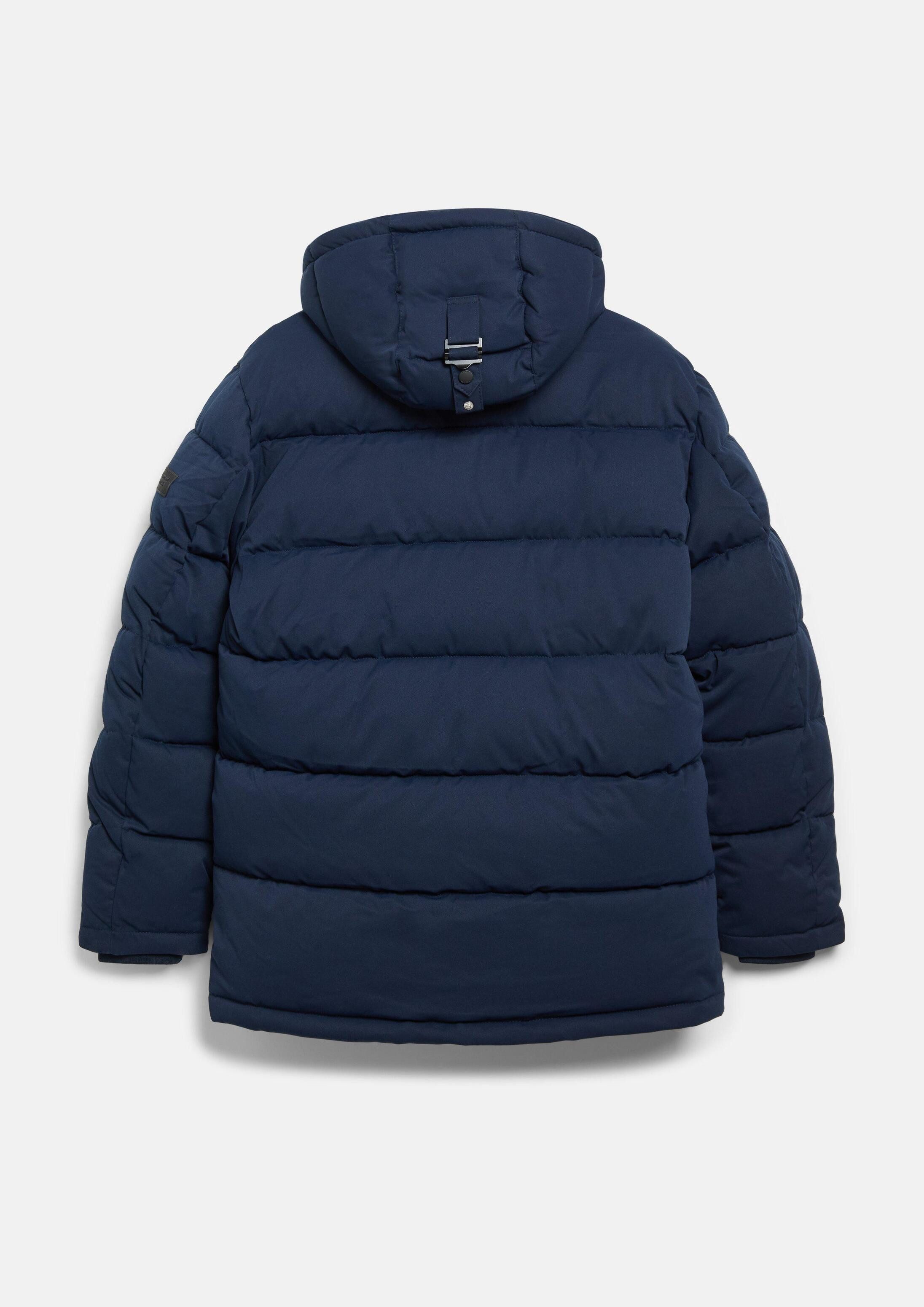 s.Oliver Winterjacke Outdoor-Jacke Wärmende Pufferjacke mit abnehmbarer Kapuze