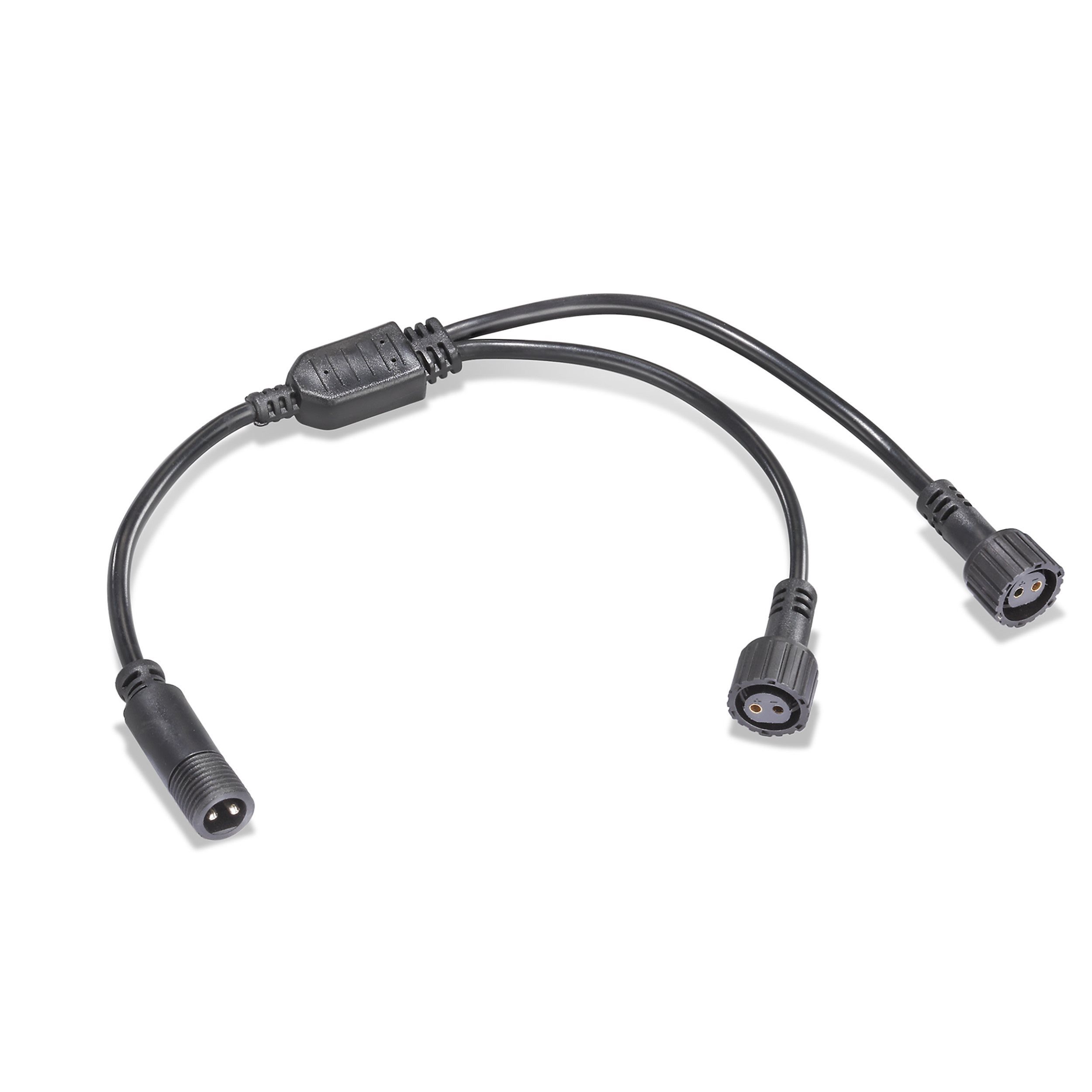 esotec Teichpumpe Y-Verteilerkabel Steckertyp 2-polig klein Adapterkabel 101834 (Komplettset)