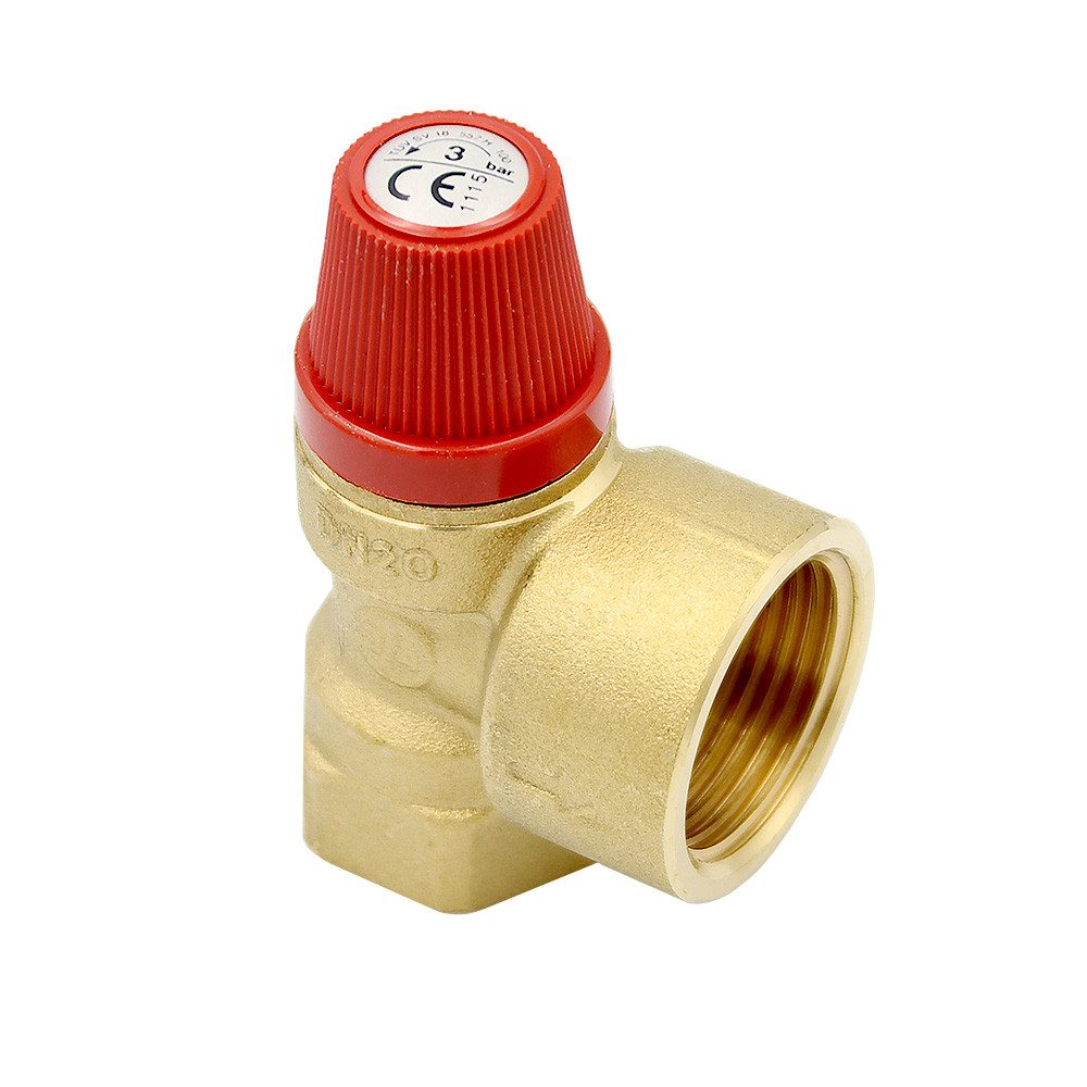 Caleffi Thermostatventil Membran Sicherheitsventil 3/4 Zoll 3 bar Überdruckventil Druckventil