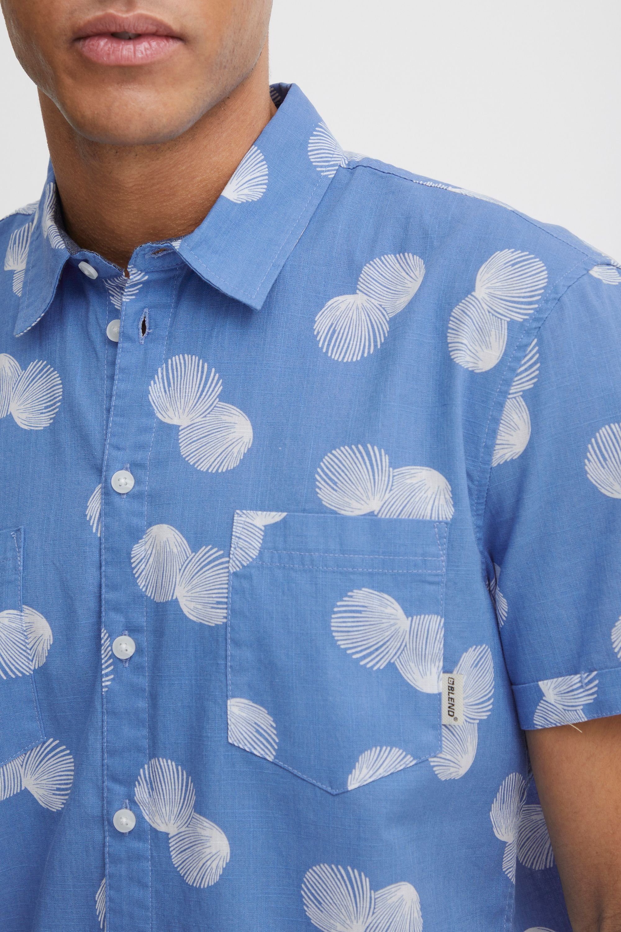 Blend Kurzarmhemd BHShirt Stilvolles Hemd mit kurzen Ärmeln