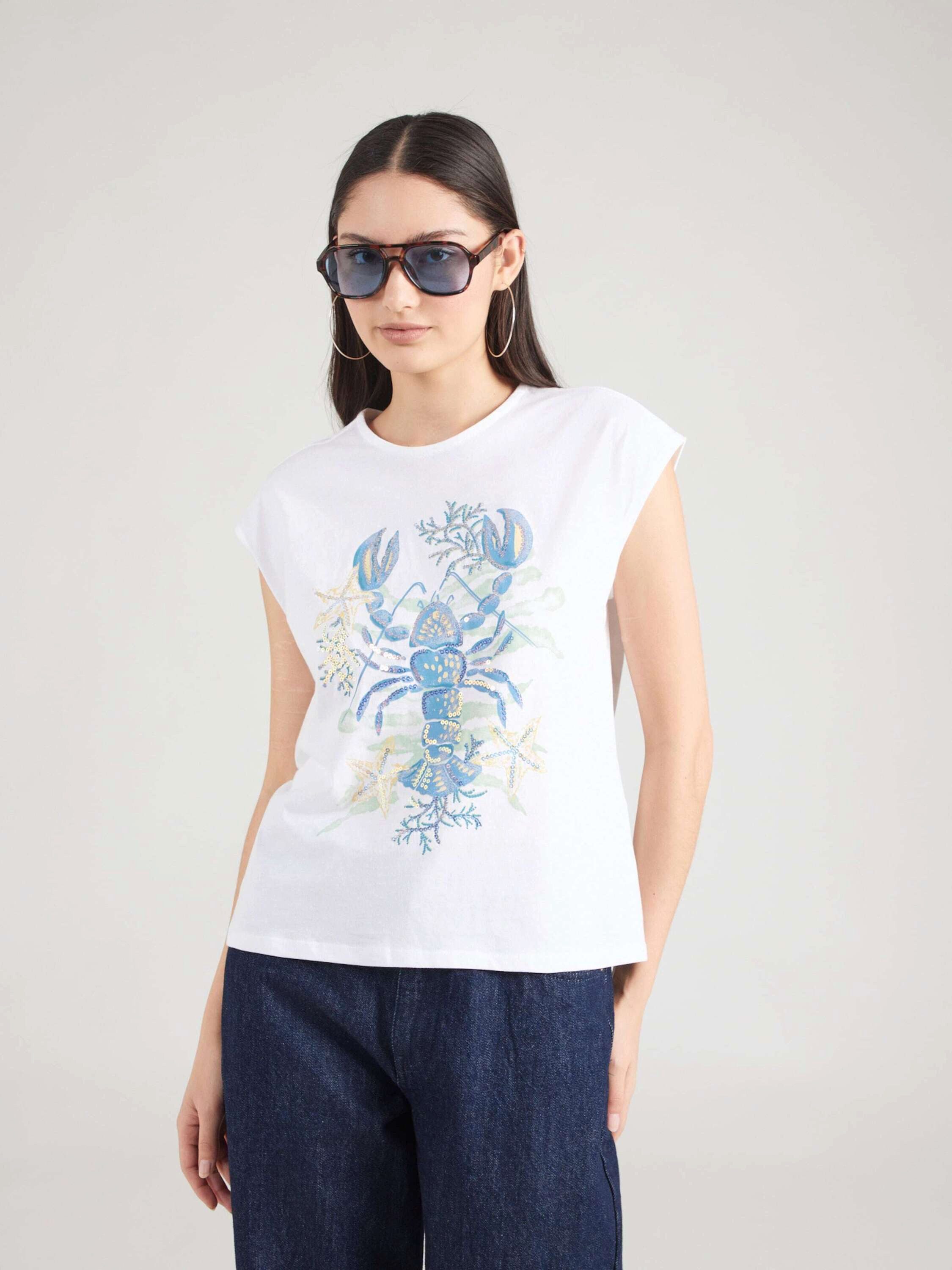 ONLY T-Shirt ONLELA (1-tlg) Pailletten