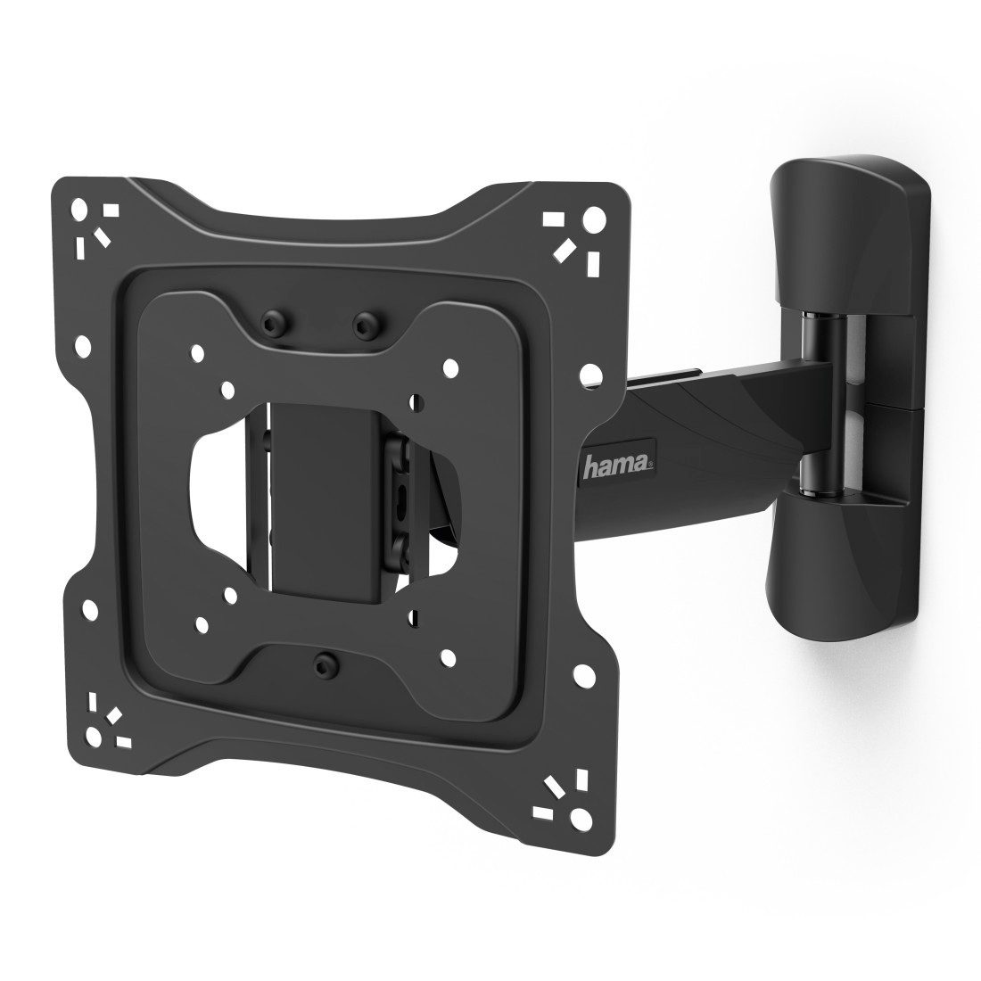 Hama TV-Wandhalterung Wandhalterung (schwenkbar, neigbar,19"-48", VESA 200x200), (bis 48 Zoll, mit Diebstahlschutz)