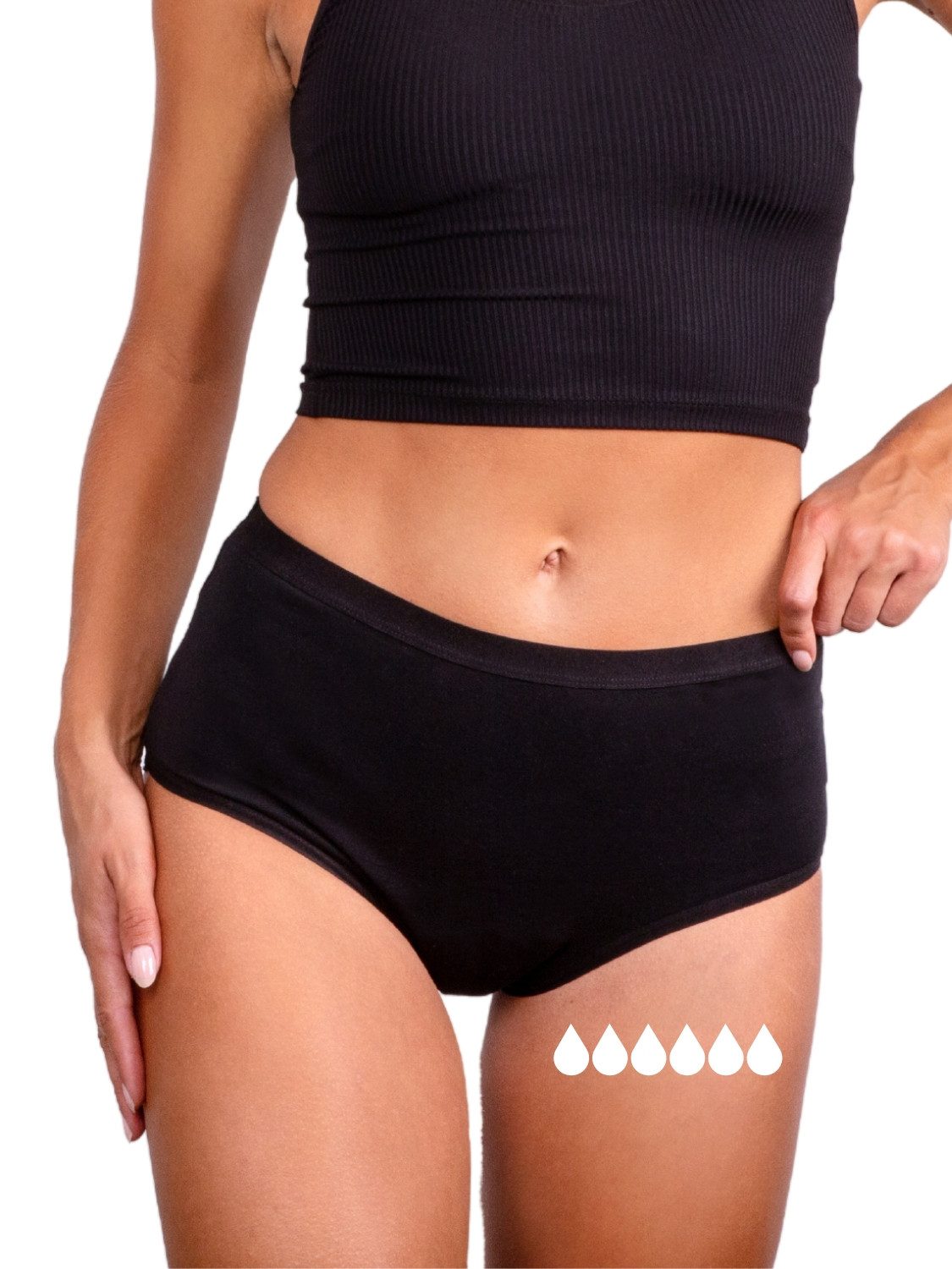 Taynie Periodenslip Comfort ultra - Periodenunterwäsche sehr starke Blutung - Damen (1-St., 1er-Pack) Ultra Dry Technologie mit Bio …