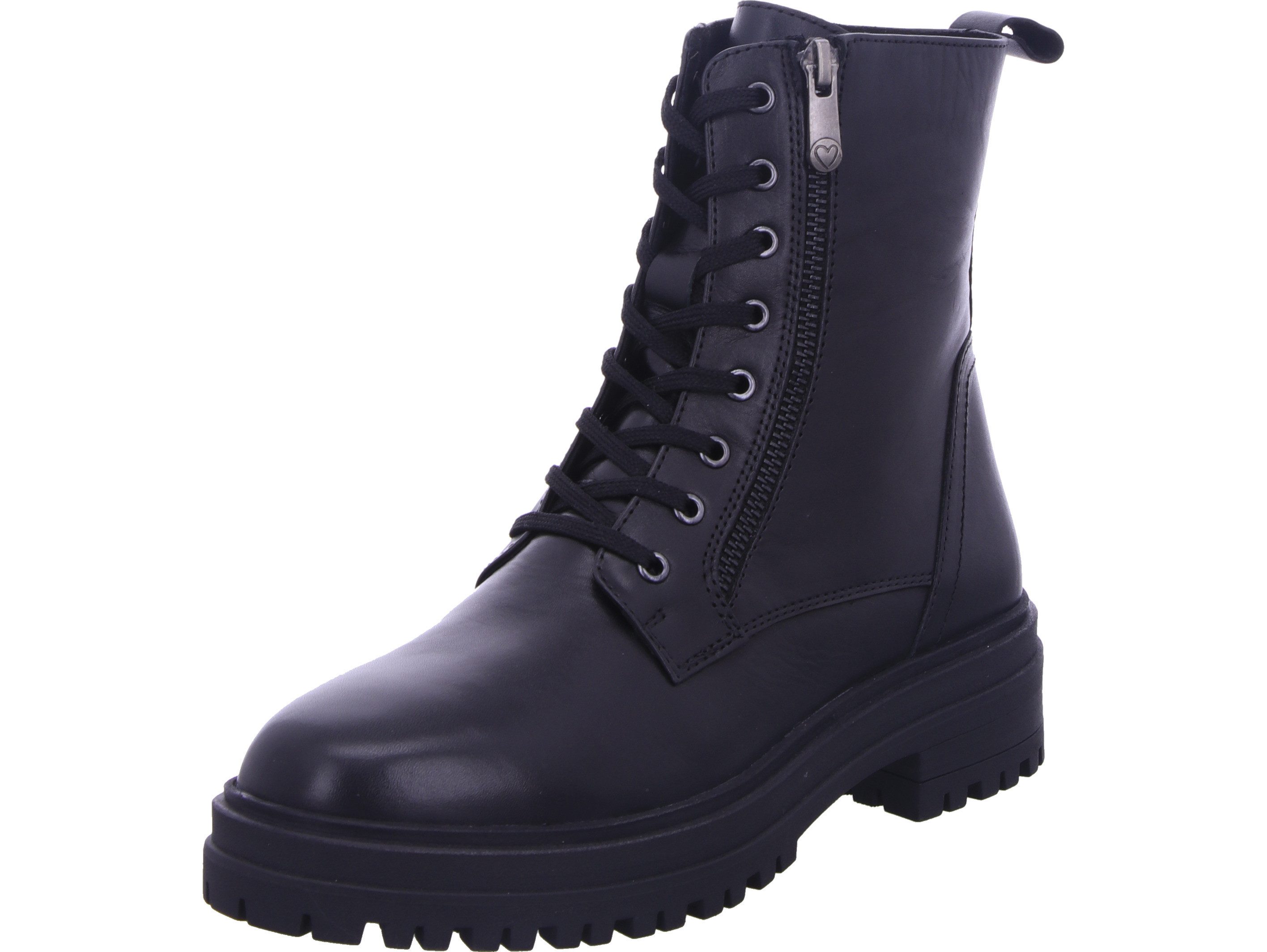 MARCO TOZZI Schnürboots echtes Leder