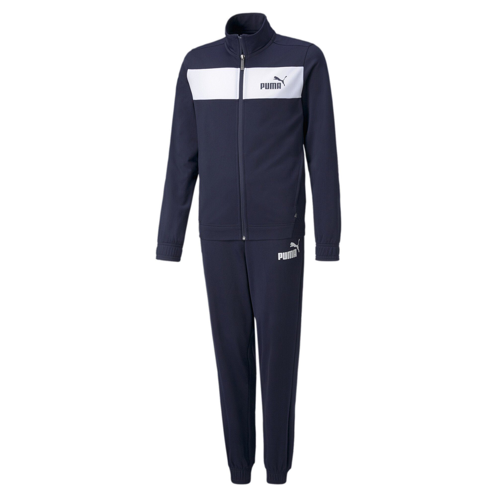 Blue Peacoat Jungen Polyester Jogginganzug -Trainingsanzug PUMA aus