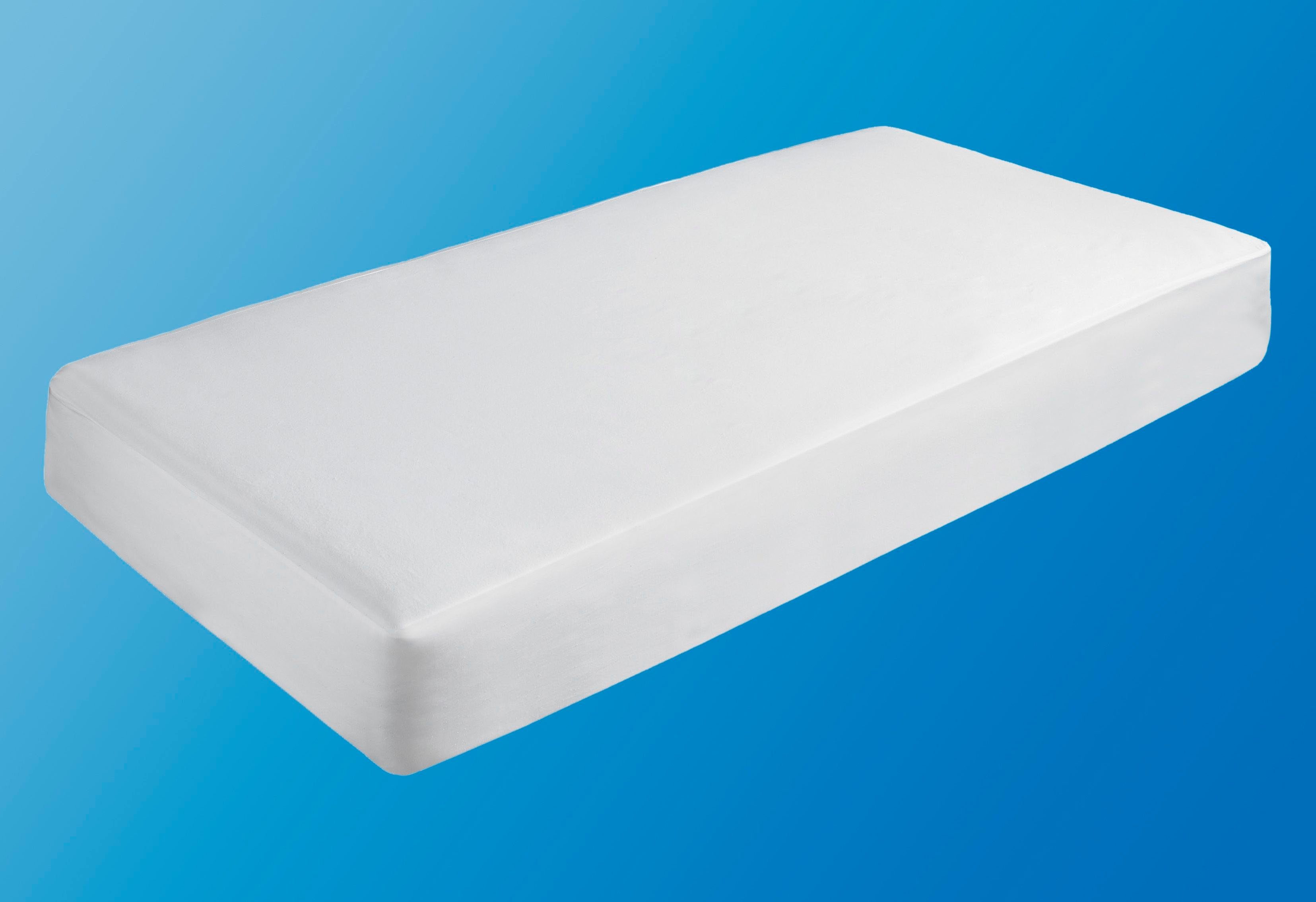 Matratzenauflage Auflage in 90x200, 140x200 cm und weitere Größen, atmungsaktiv SETEX, rückseitiger Nässesperre, Allergiker geeignet (Hausstauballergiker) – Bild 2 von 3