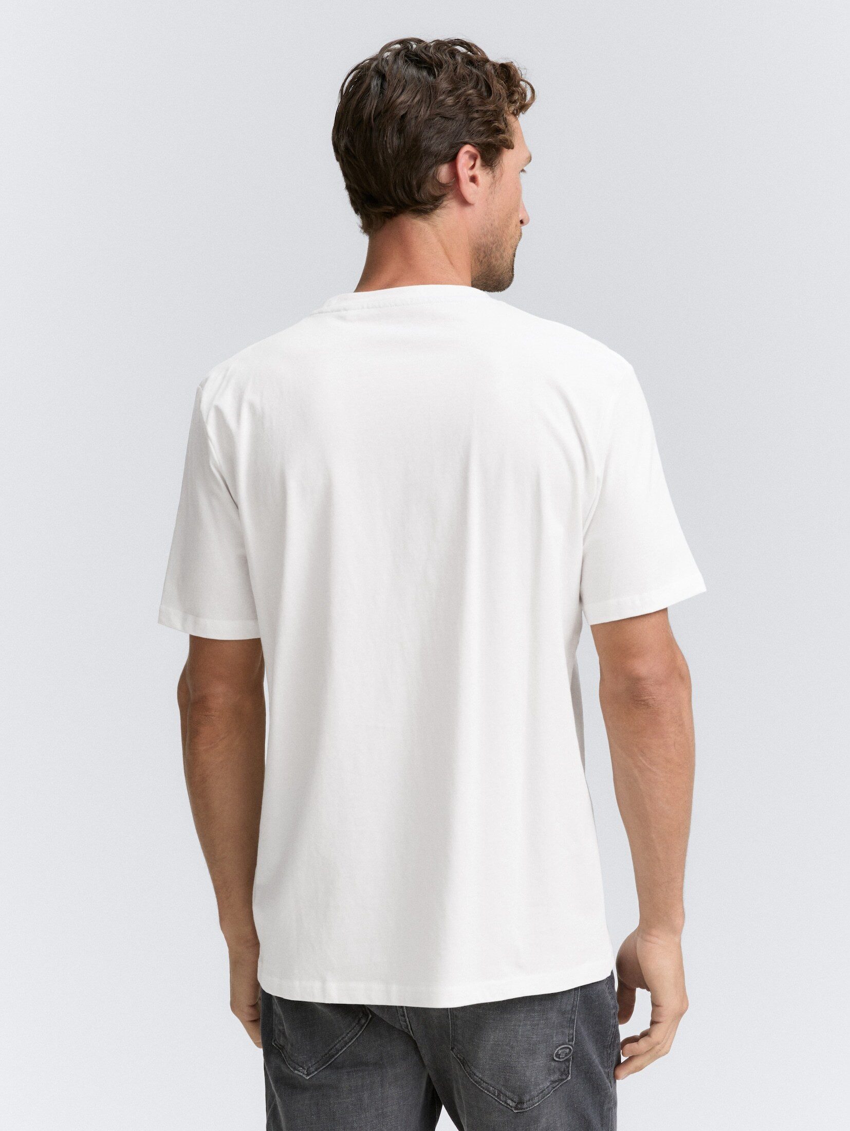 TOM TAILOR T-Shirt T-Shirt T-Shirt mit Brusttasche