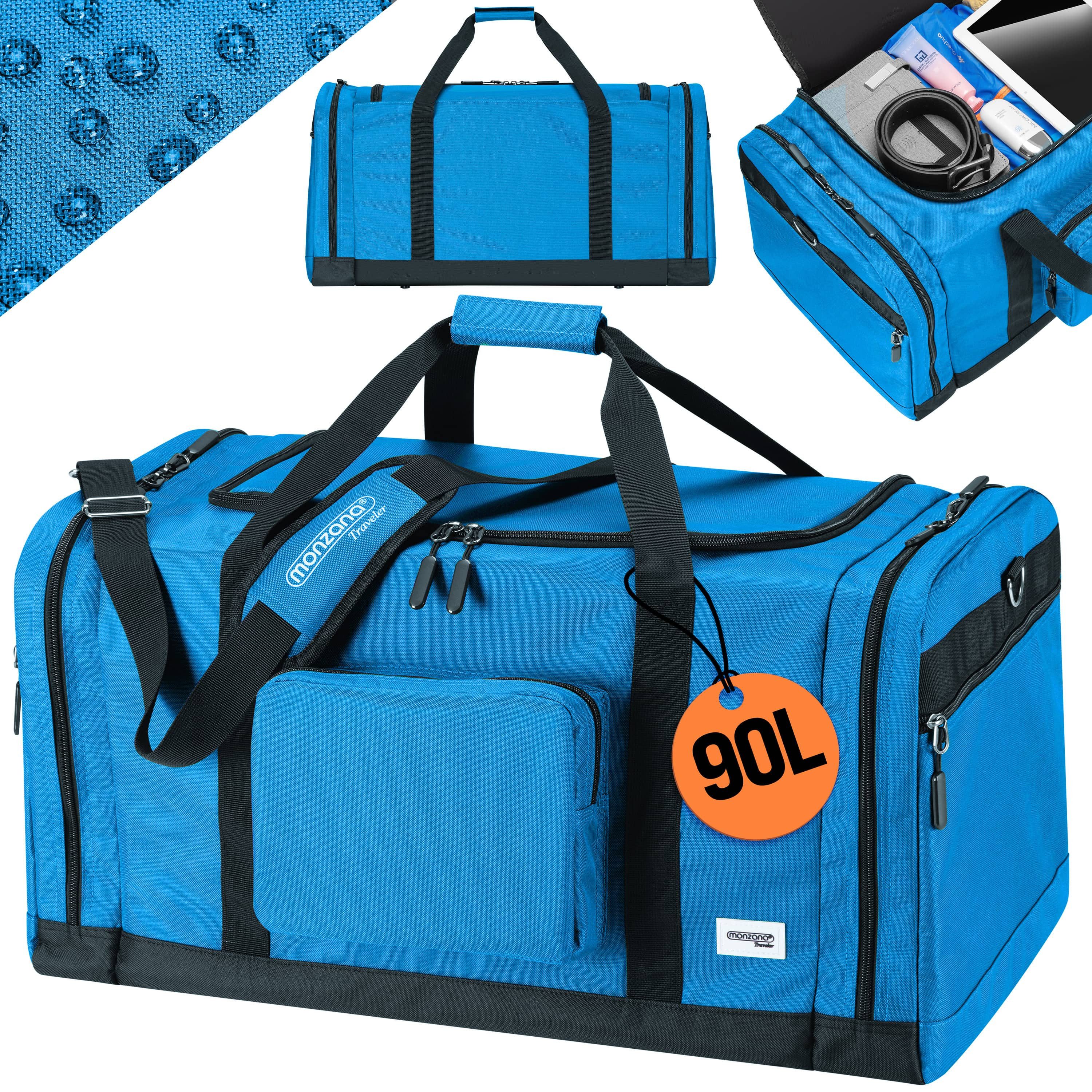 monzana Reisetasche, MONZANA® Reisetasche 90L 70x35x35cm Weekender Duffle Bag Sporttasche