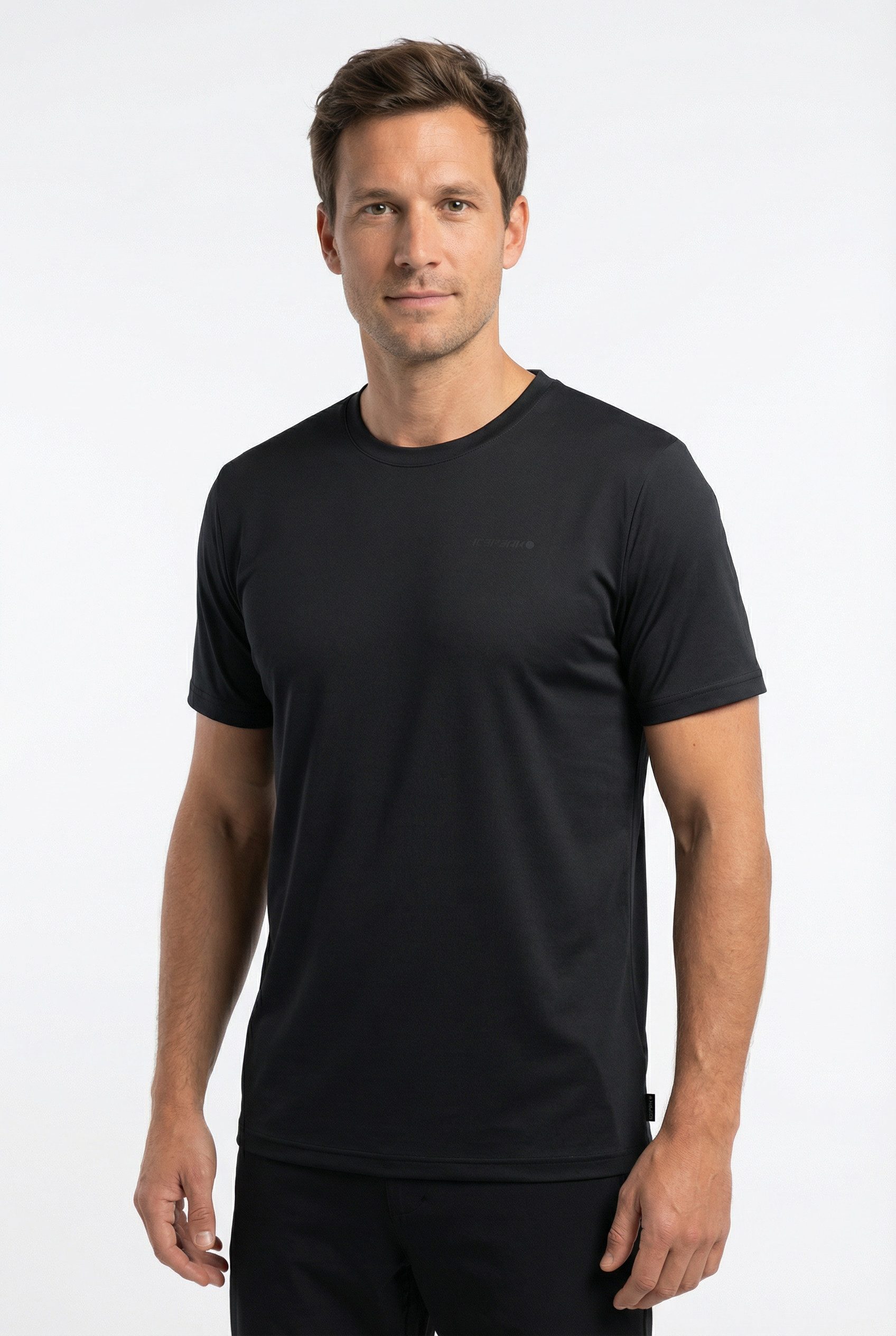 Icepeak Funktionsshirt BERNE normale Passform, mit O-Ausschnitt, schnell trocknendes Material