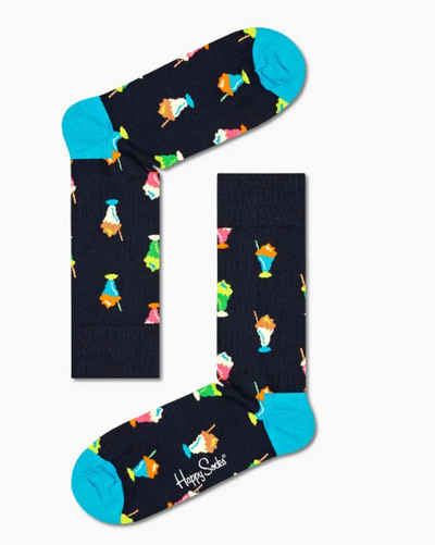 Happy Socks Freizeitsocken Happy Socks Milkshake (1 Paar, 1-Paar, 1 Paar)
