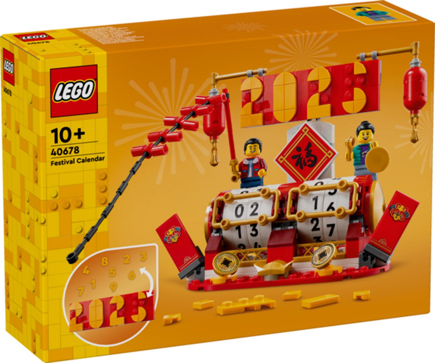 LEGO® Spielzeug-Adventskalender Adventskalender (40678, 1-tlg), Made in Europe