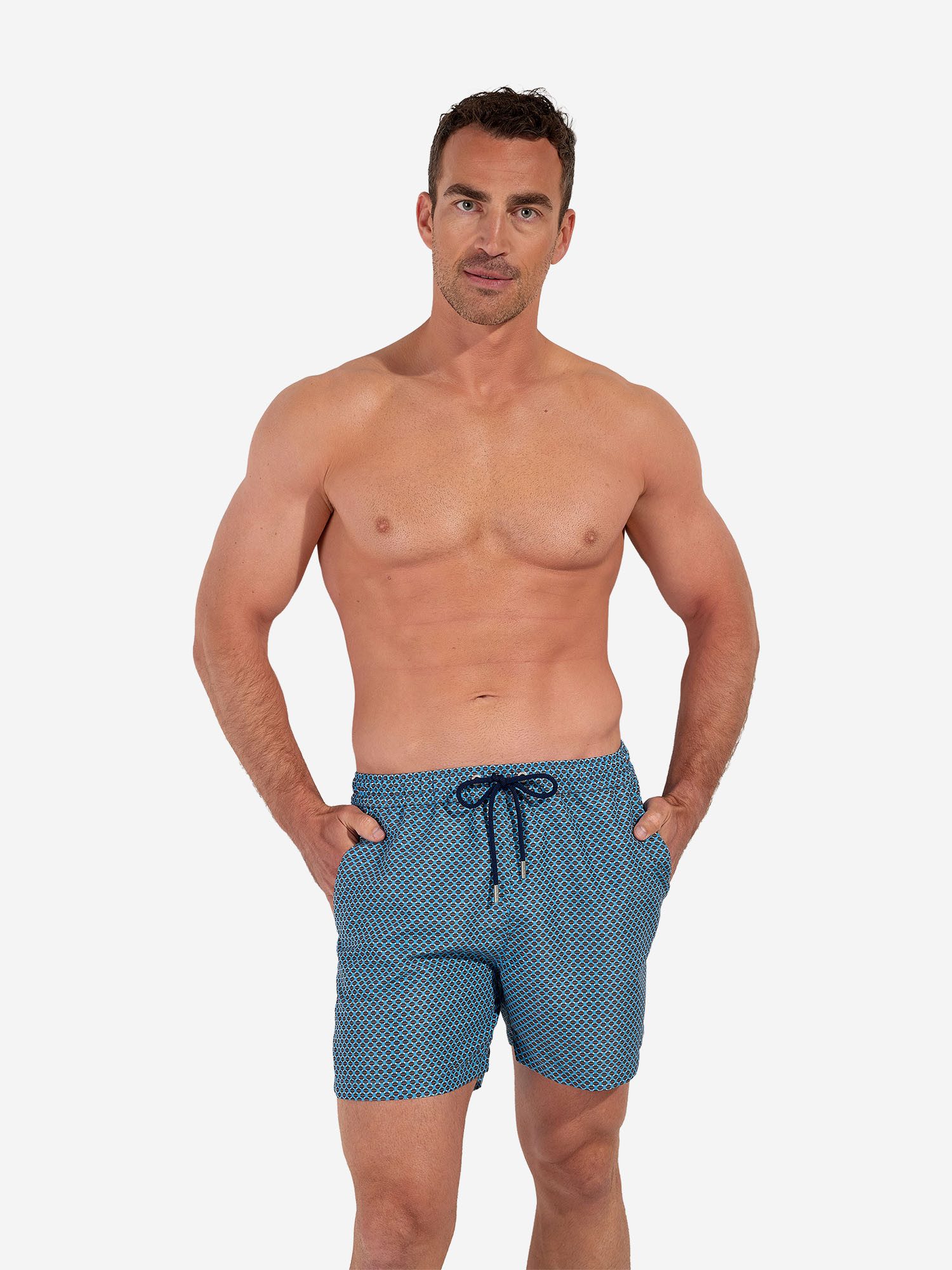 Boxer-Badehose Beach Boxer Cappuccino