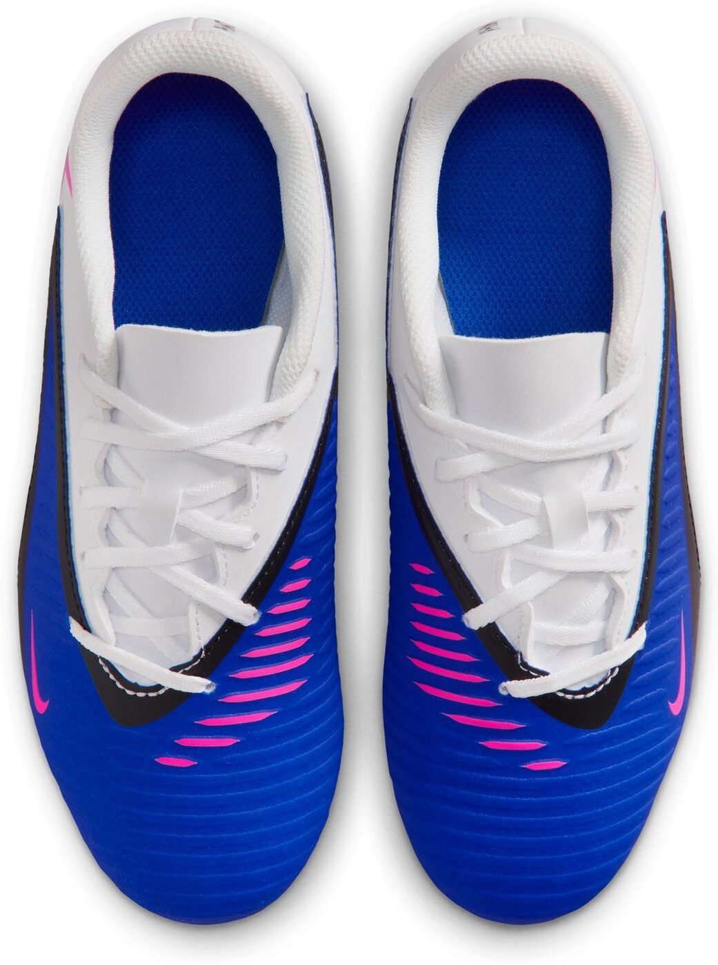 Nike JR PHANTOM 6 LOW CLUB FG/MG LASER BLUE/WHITE Fußballschuh