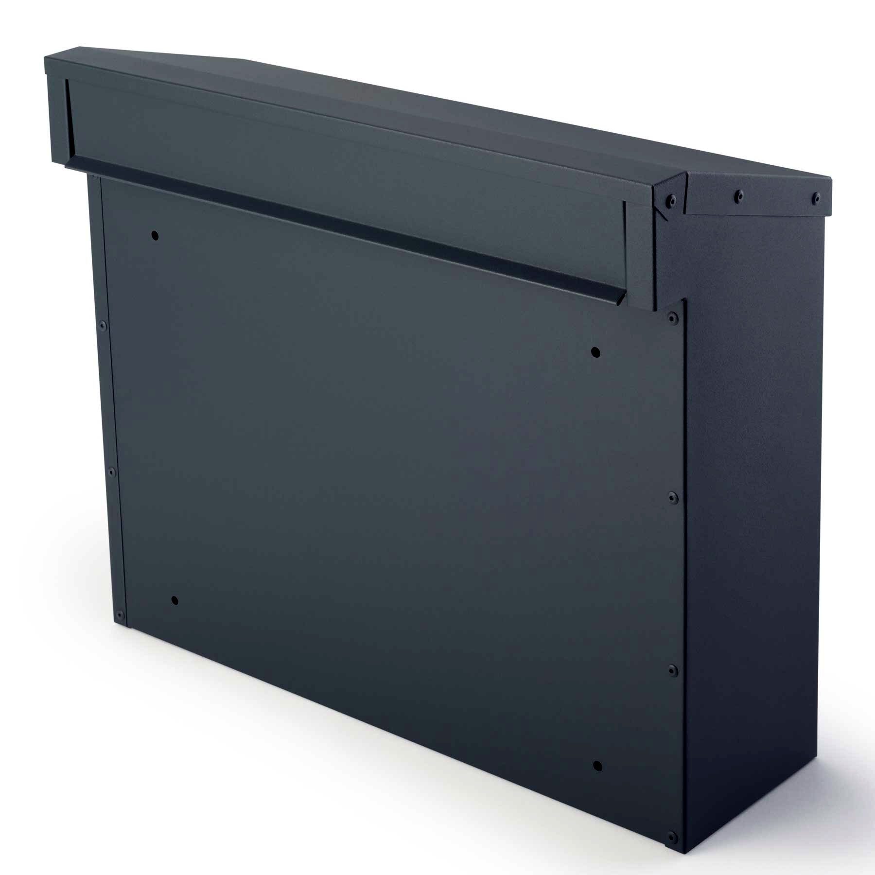 SafePost Briefkasten Zaunbriefkasten 925 anthrazit mit Rückentnahme, wetter günstig online kaufen