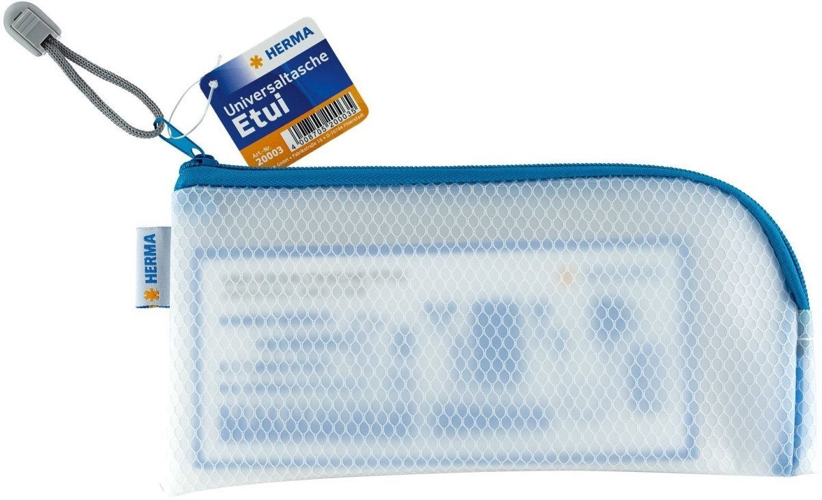 Thumbnail - HERMA Prospekthülle Universaltasche Etui 23x11cm blau