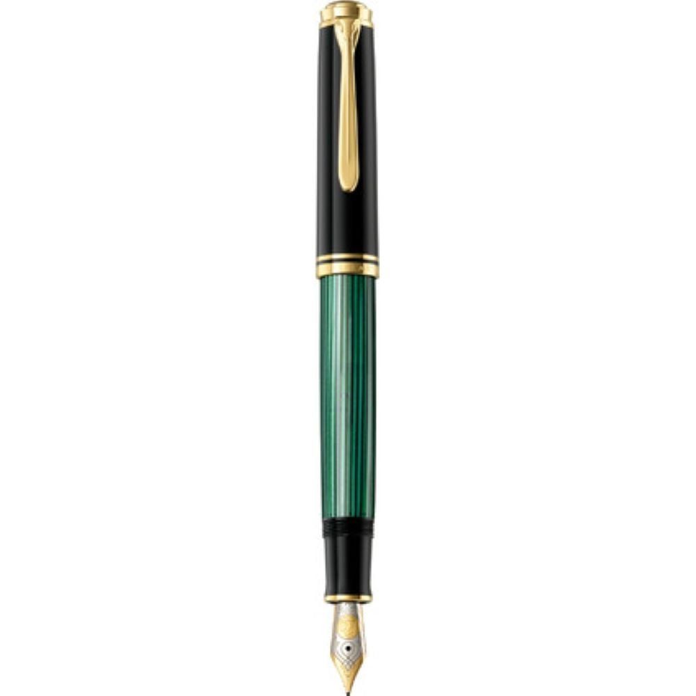 Pelikan Füllfederhalter M800 - Füllhalter - M - schwarz/grün