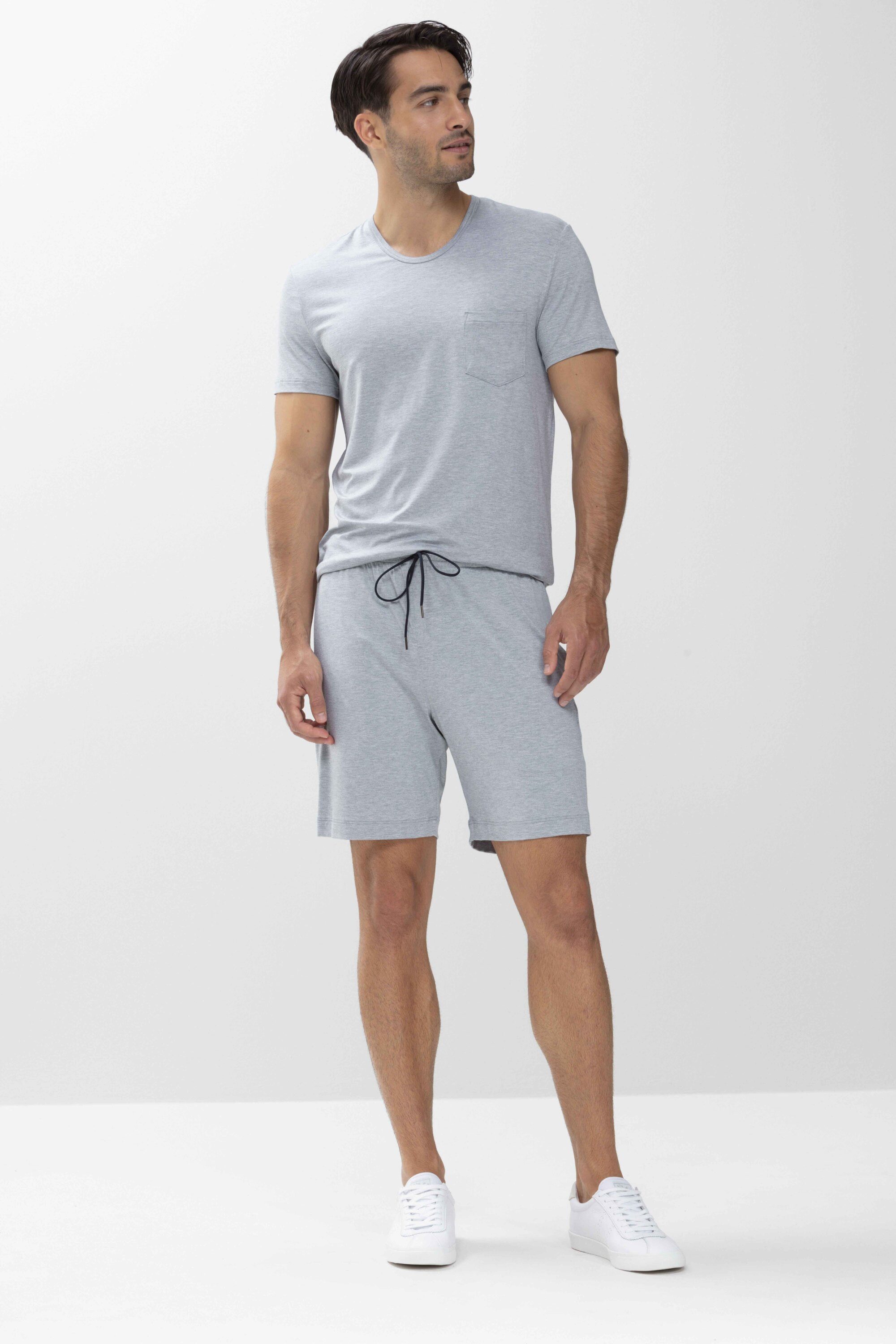 Mey Schlafhose Mey Herren Kurze Hose Serie Jefferson Uni (1-tlg)