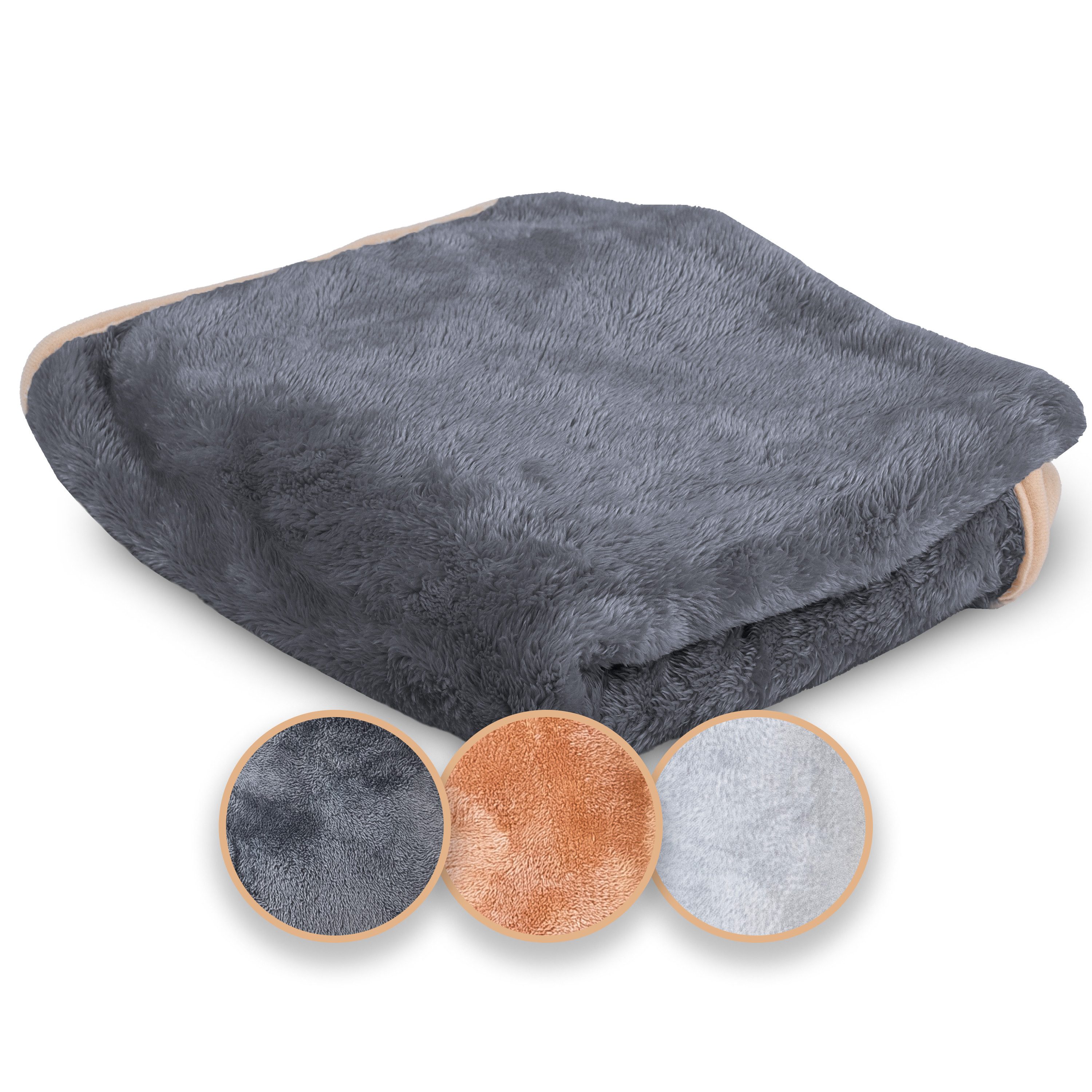 Belune Tierdecke Deluxe - Kuschelig weich - extra gemütlich - Deutsche Marke, vegane Materialien, verschiedene Größen und Farben