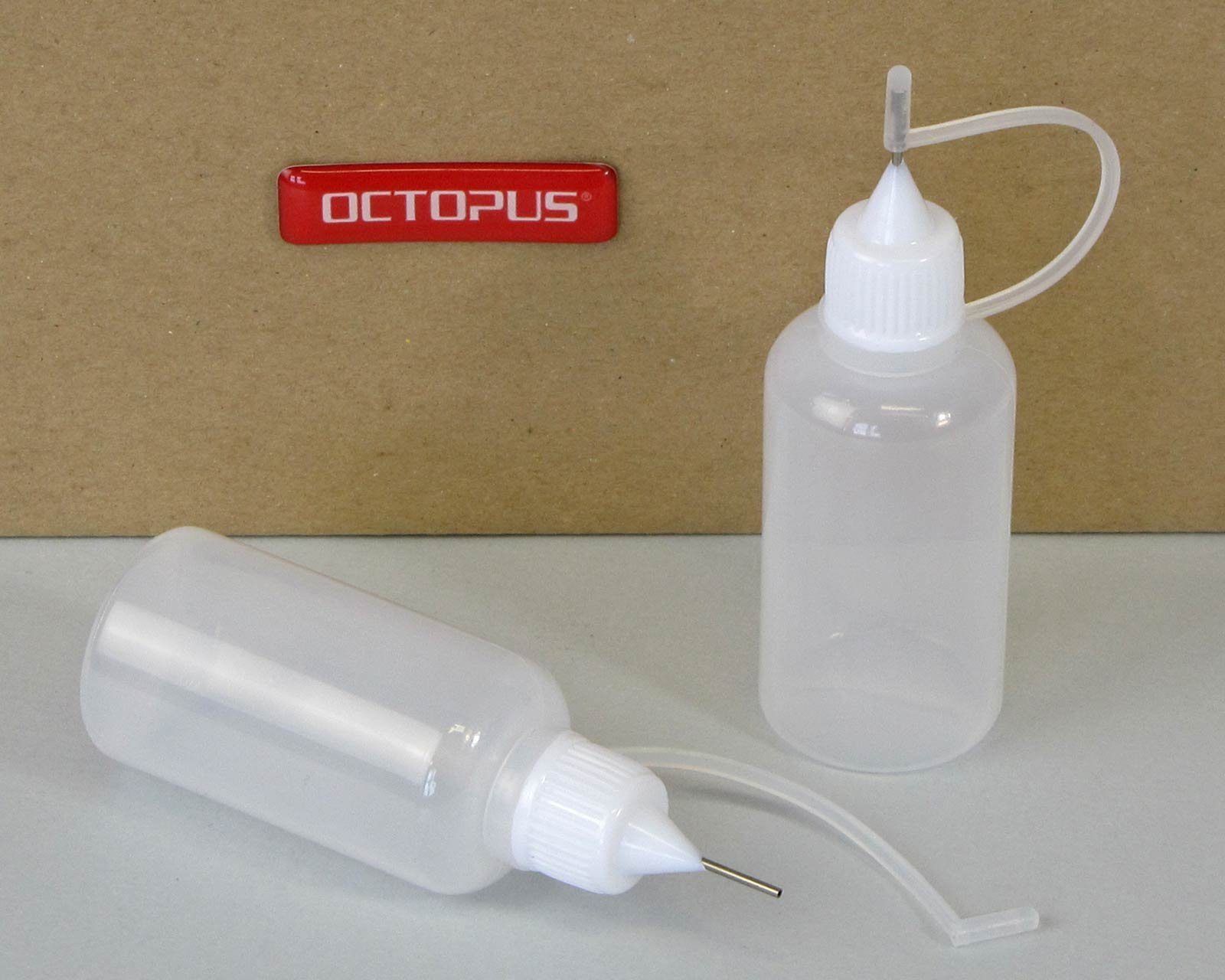 OCTOPUS Kanister Tropfverschluss 30 mit St) G14, Plastikflaschen aus (10 Nadelkappe ml 10 LDPE