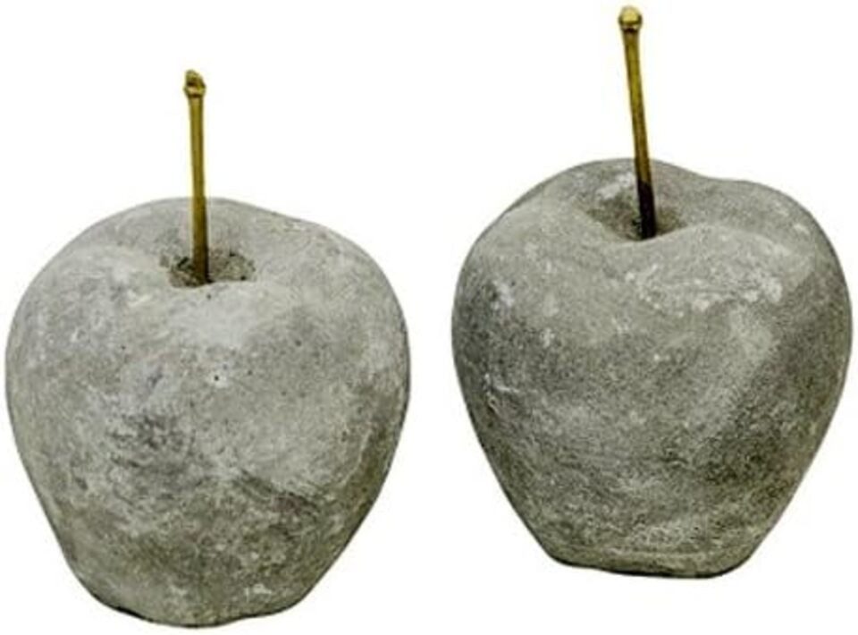 Testrut Dekoobjekt Deko Äpfel Ton ø6,9cm H6,5cm (1 St)