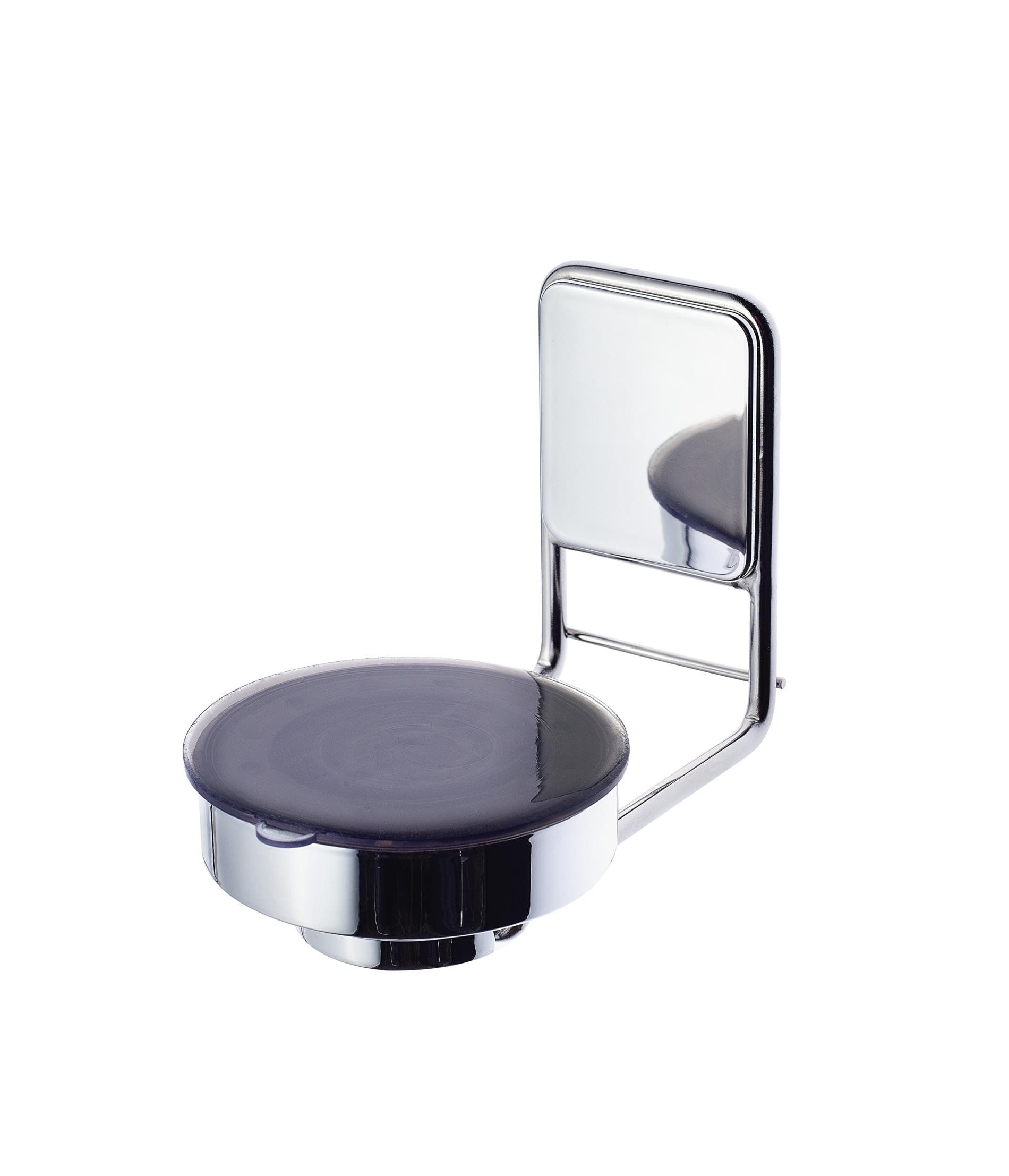 Ridder Badaccessoire-Set Wandhalterung Invisible für Accessoires chrom ca. 111 x 87 x 66 mm