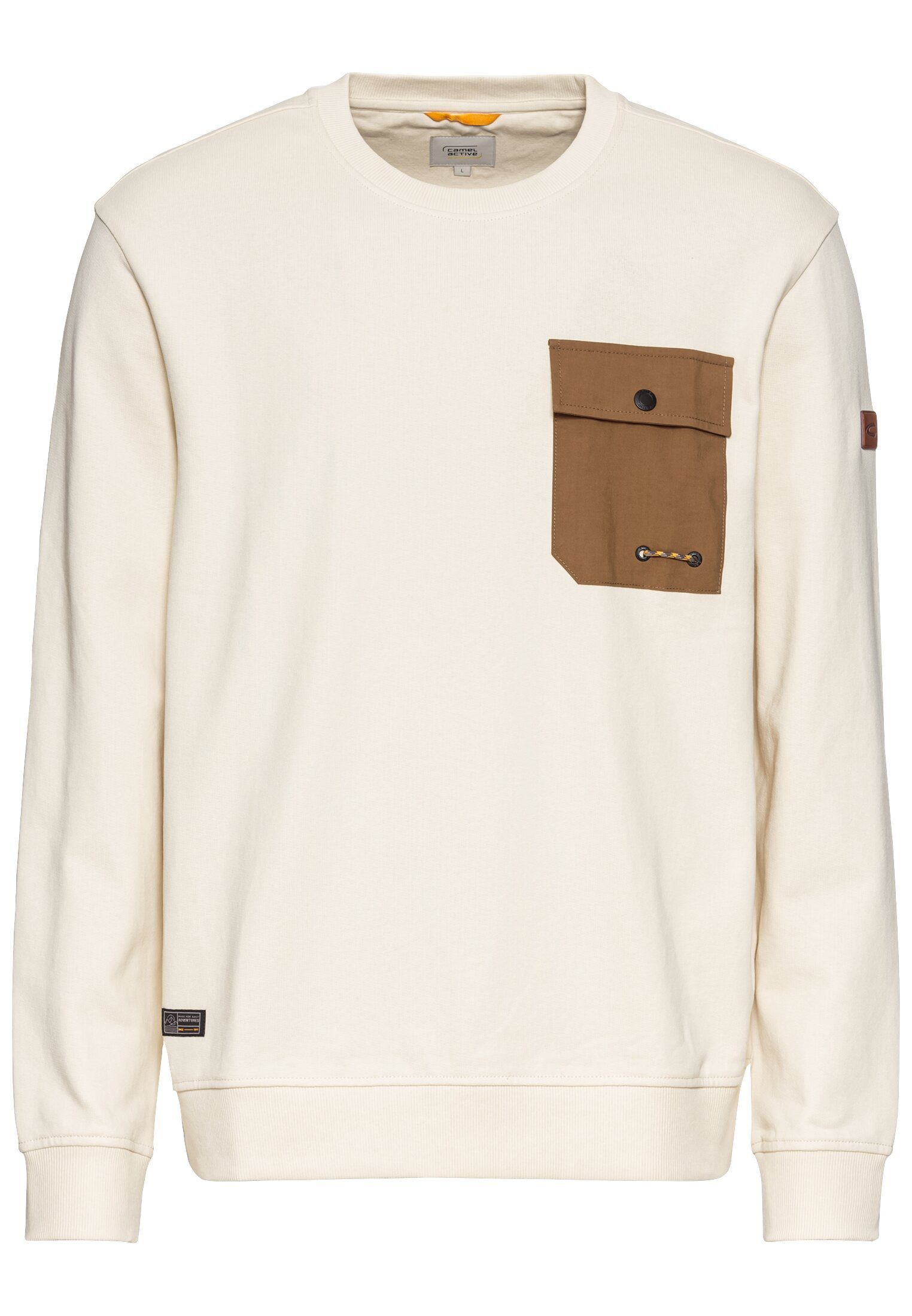camel active Sweatshirt Rundhals Sweatshirt mit günstig online kaufen