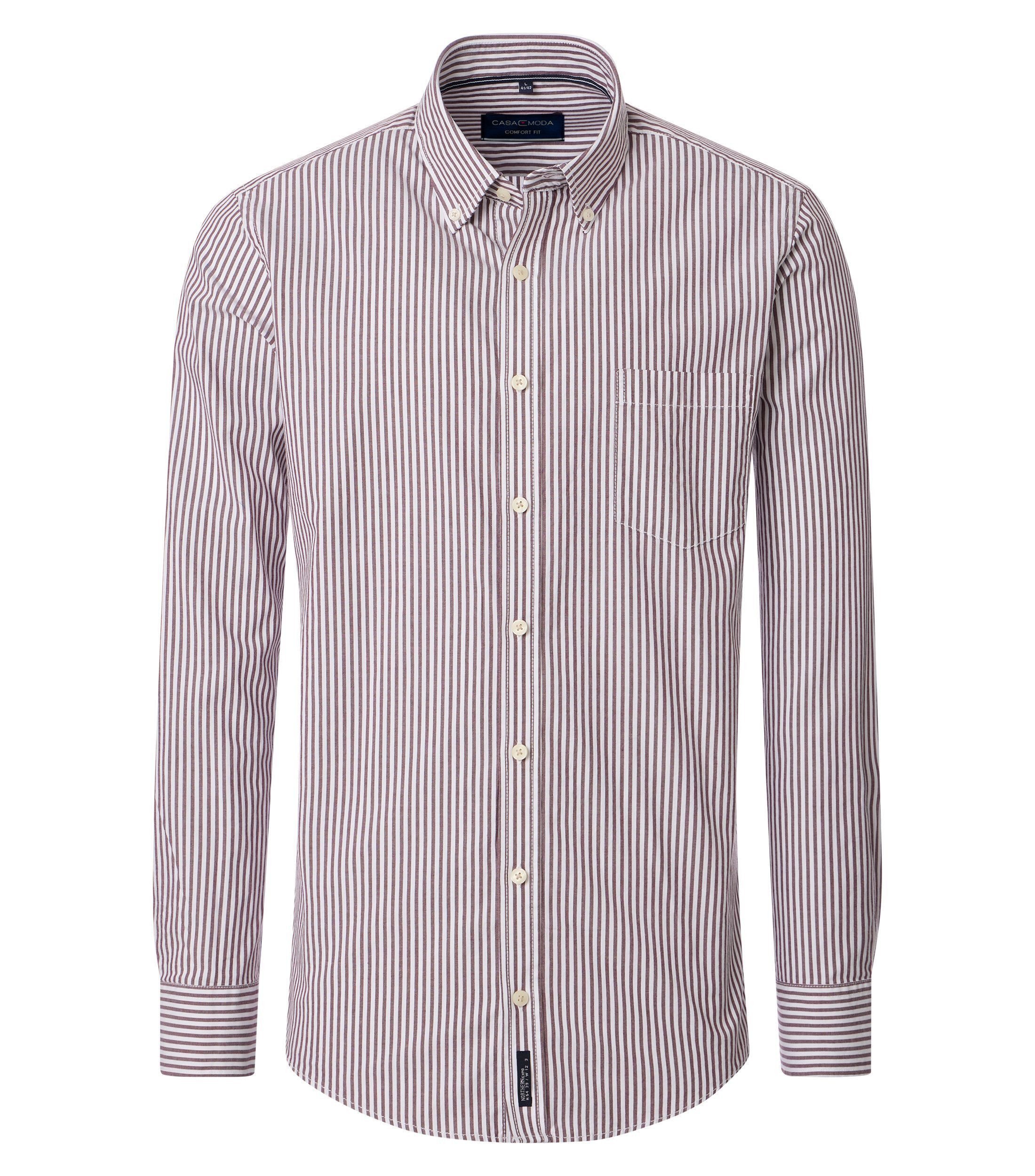 CASAMODA Langarmhemd CASAMODA Freizeithemd gestreift günstig online kaufen