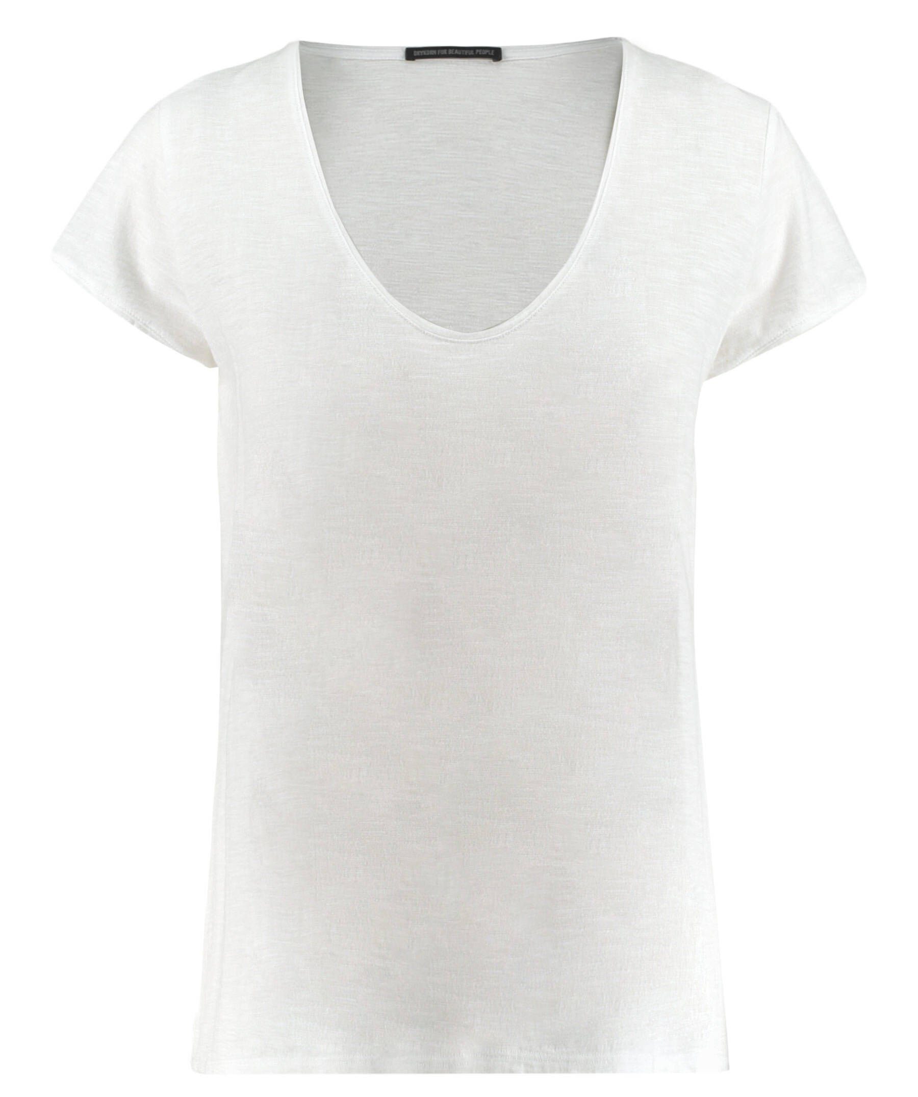 Drykorn T-Shirt Damen T-Shirt AVIVI (1-tlg) weiss (10)