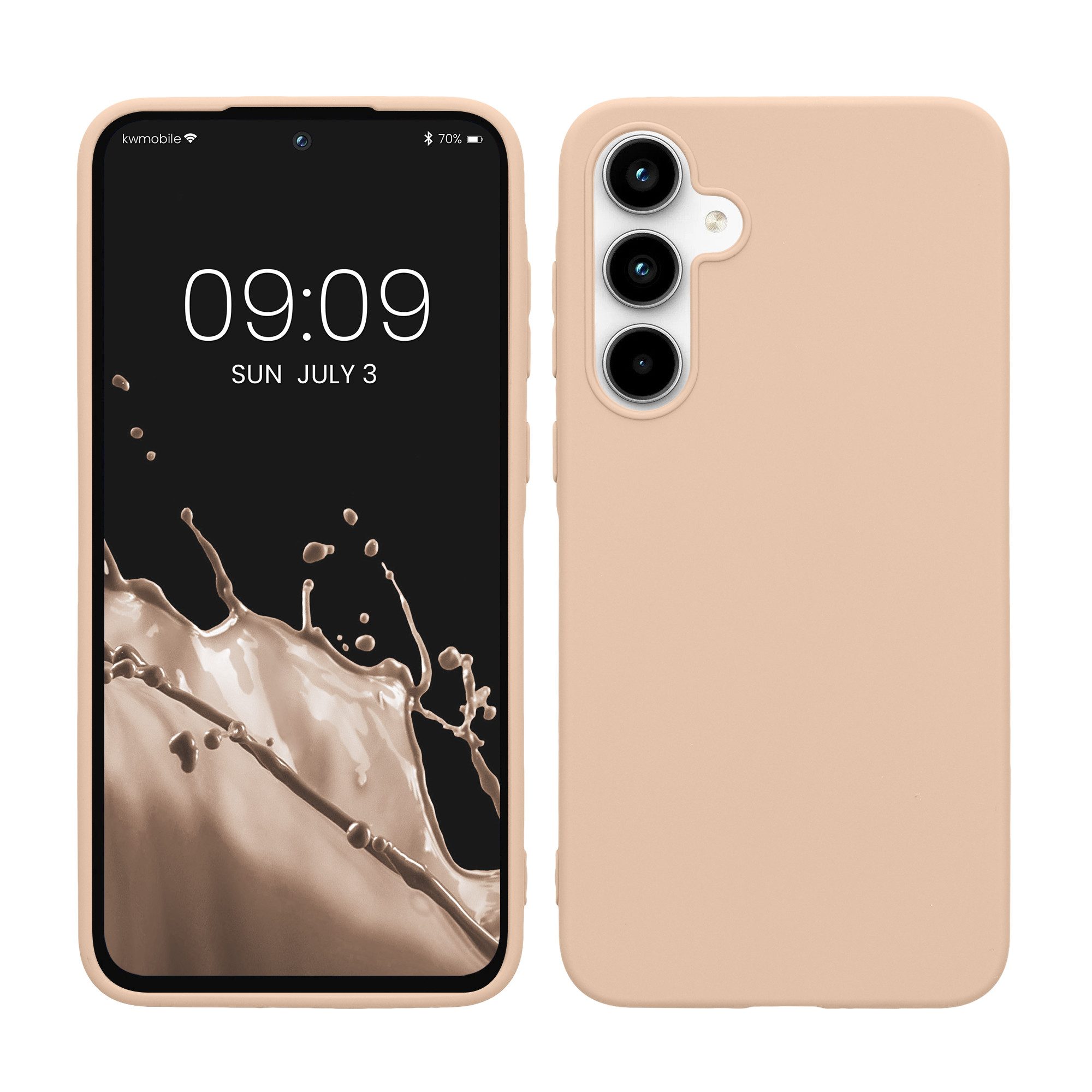 kwmobile Handyhülle Hülle für Samsung Galaxy A35, Hülle Silikon - Soft Handyhülle - Handy Case Cover