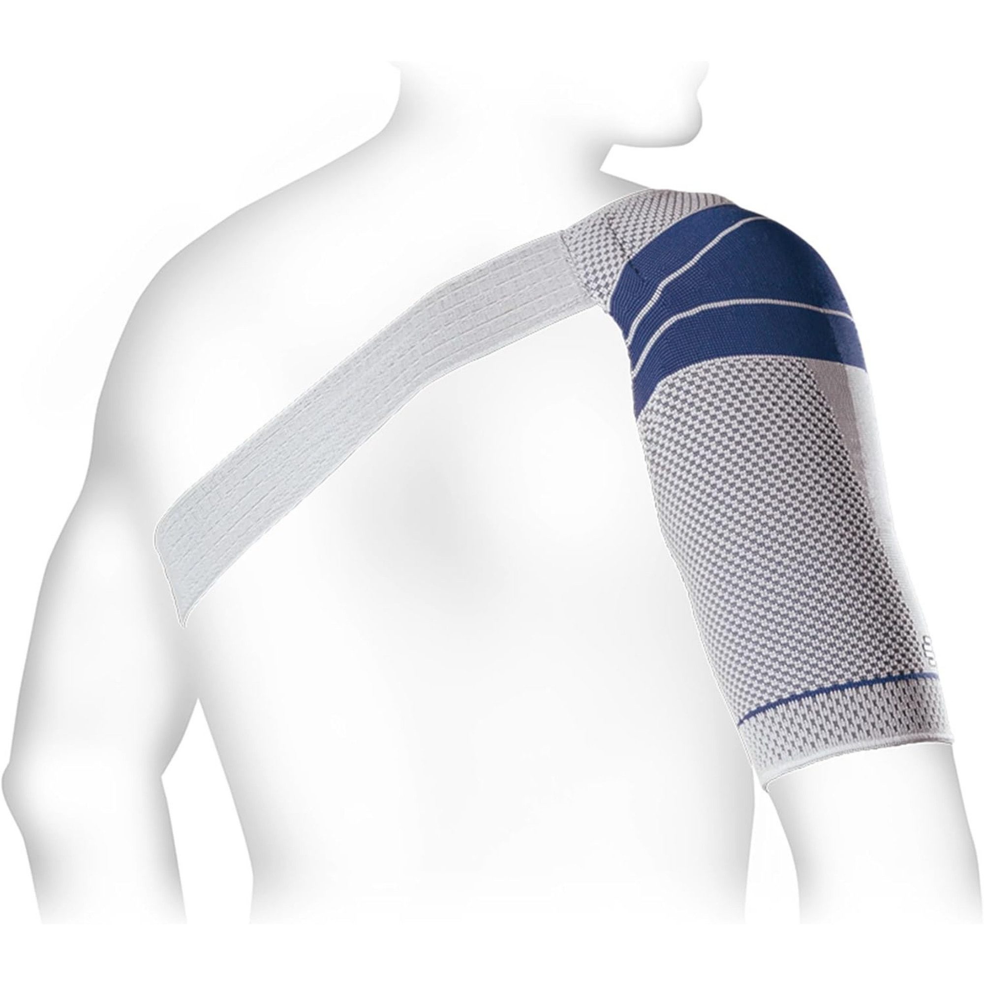 Bauerfeind Schulterbandage OmoTrain S links und rechts Farbe: Titan