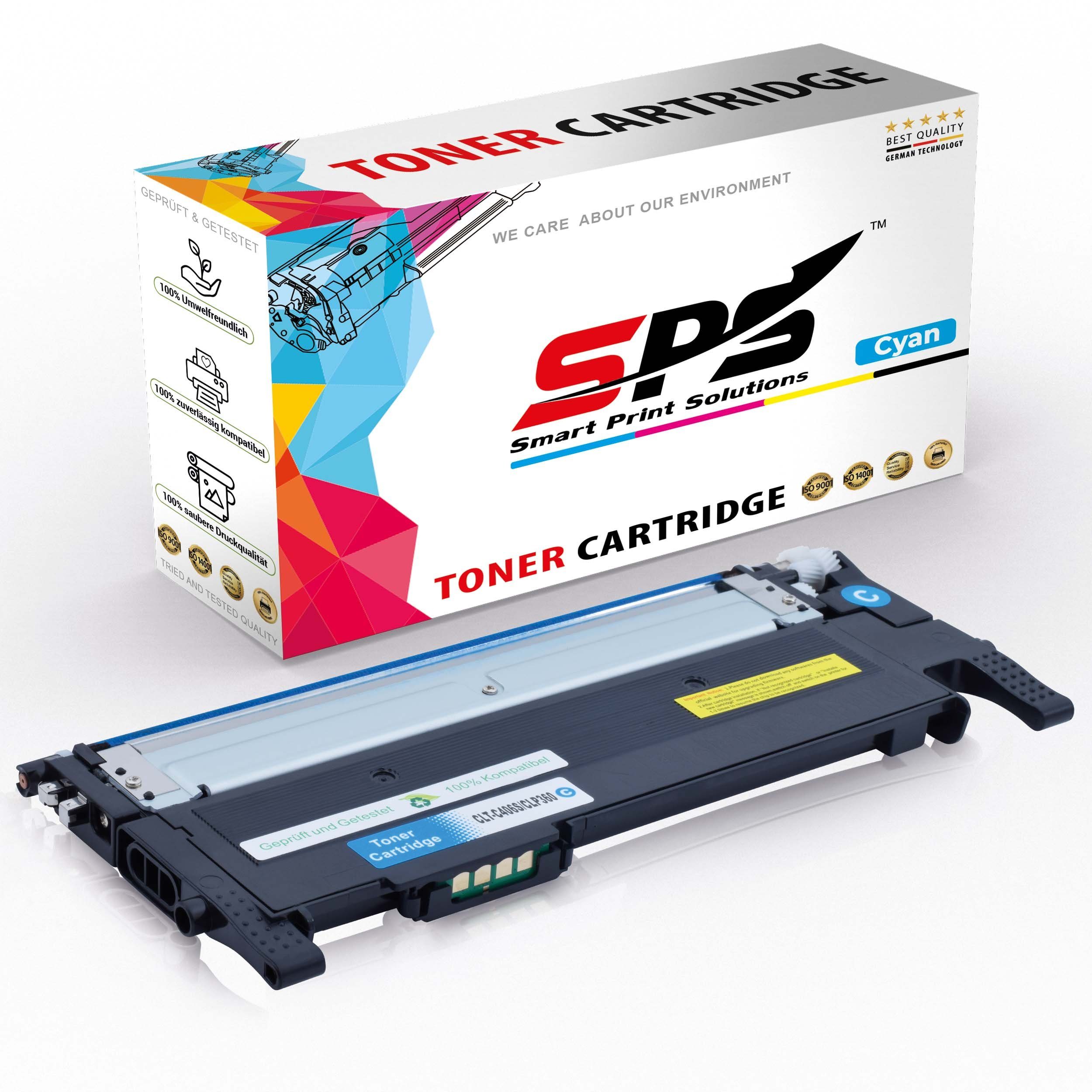 SPS Tonerkartusche Kompatibel für Samsung CLX-3305 Series (CLT-C406S/C406) Toner-Kit Cyan, (1er Pack)