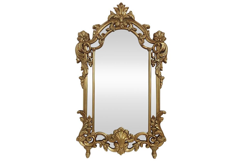 riess-ambiente Wandspiegel OPULENT 150cm gold – detailreicher Rahmen, Barock (Einzelartikel, 1-St), prächtiger Spiegel als Blickfang – ideal für Wohn- & Eingangsbereiche