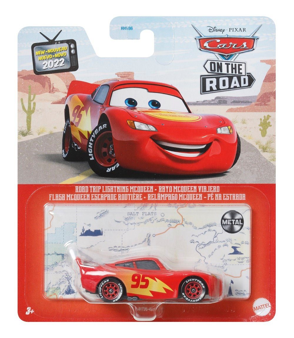 Lightning Die Cars Disney McQueen 1:55 Trip Style Road Auto Mattel Spielzeug-Rennwagen Racing Cars Fahrzeuge Disney Cast