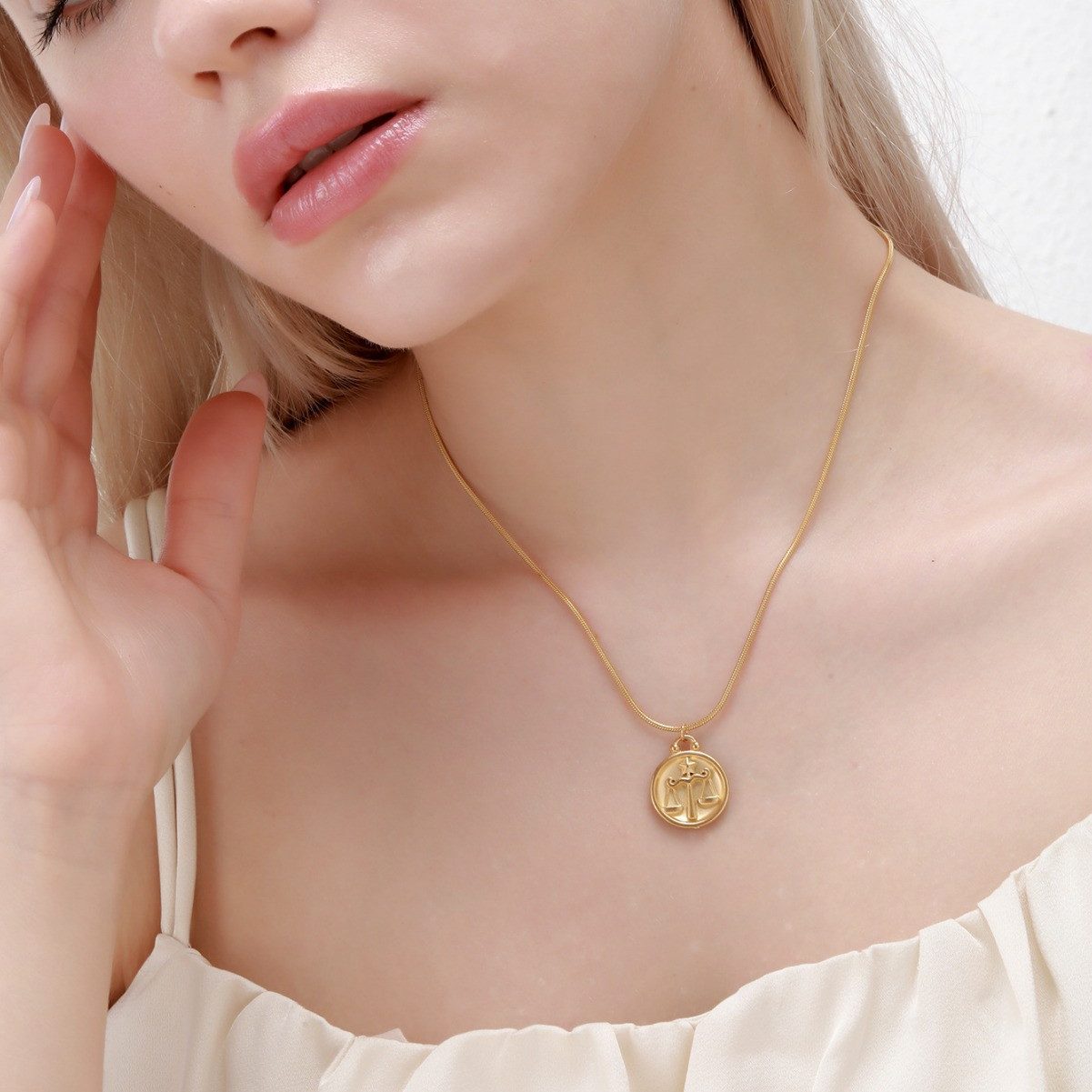 KARMA Kette mit Anhänger Halskette Sternzeichen günstig online kaufen