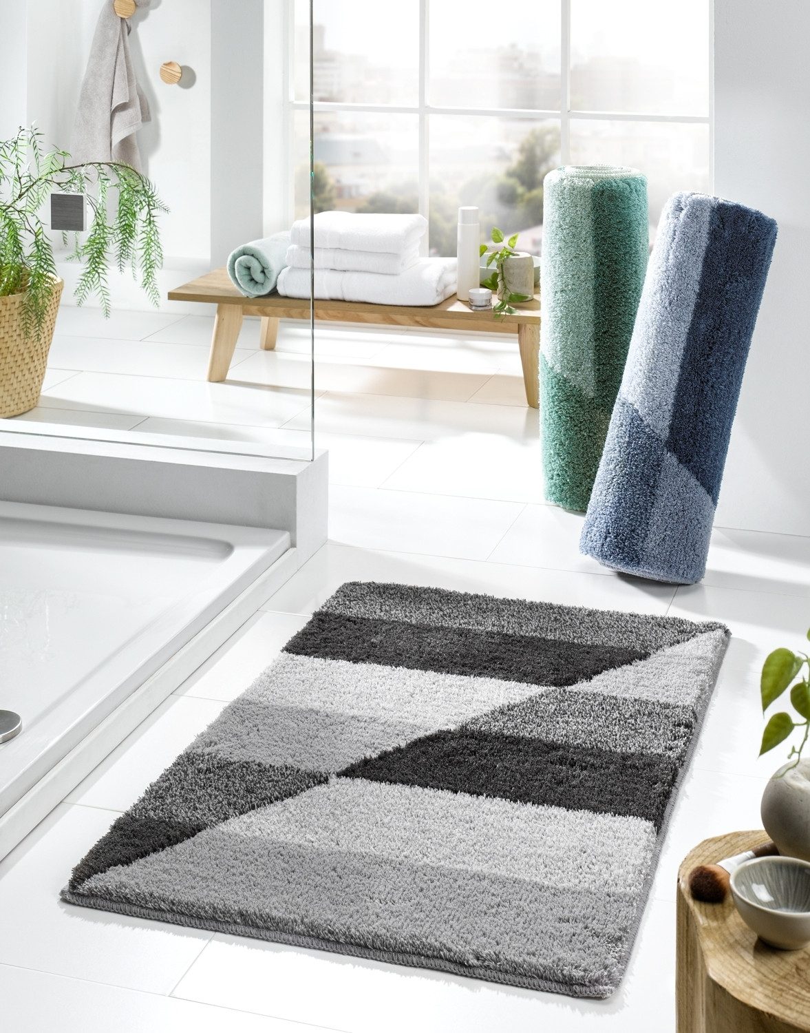 Kleine Wolke Badematte QUADRI, 70 x günstig online kaufen