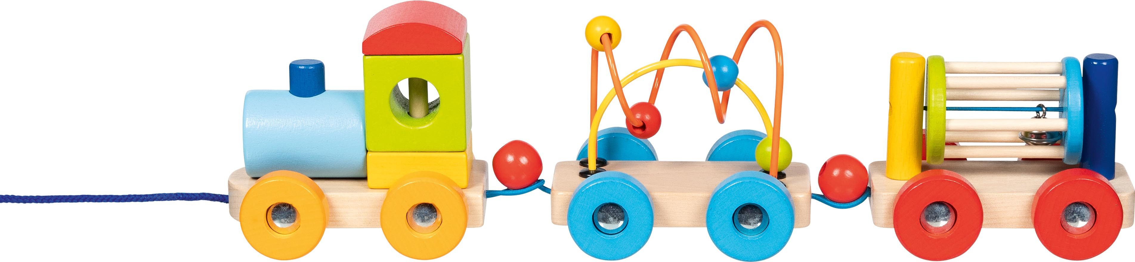 goki Spielzeug-Zug Zug „Rio“ – moderner Spielspaß auf Rädern, (7-tlg)