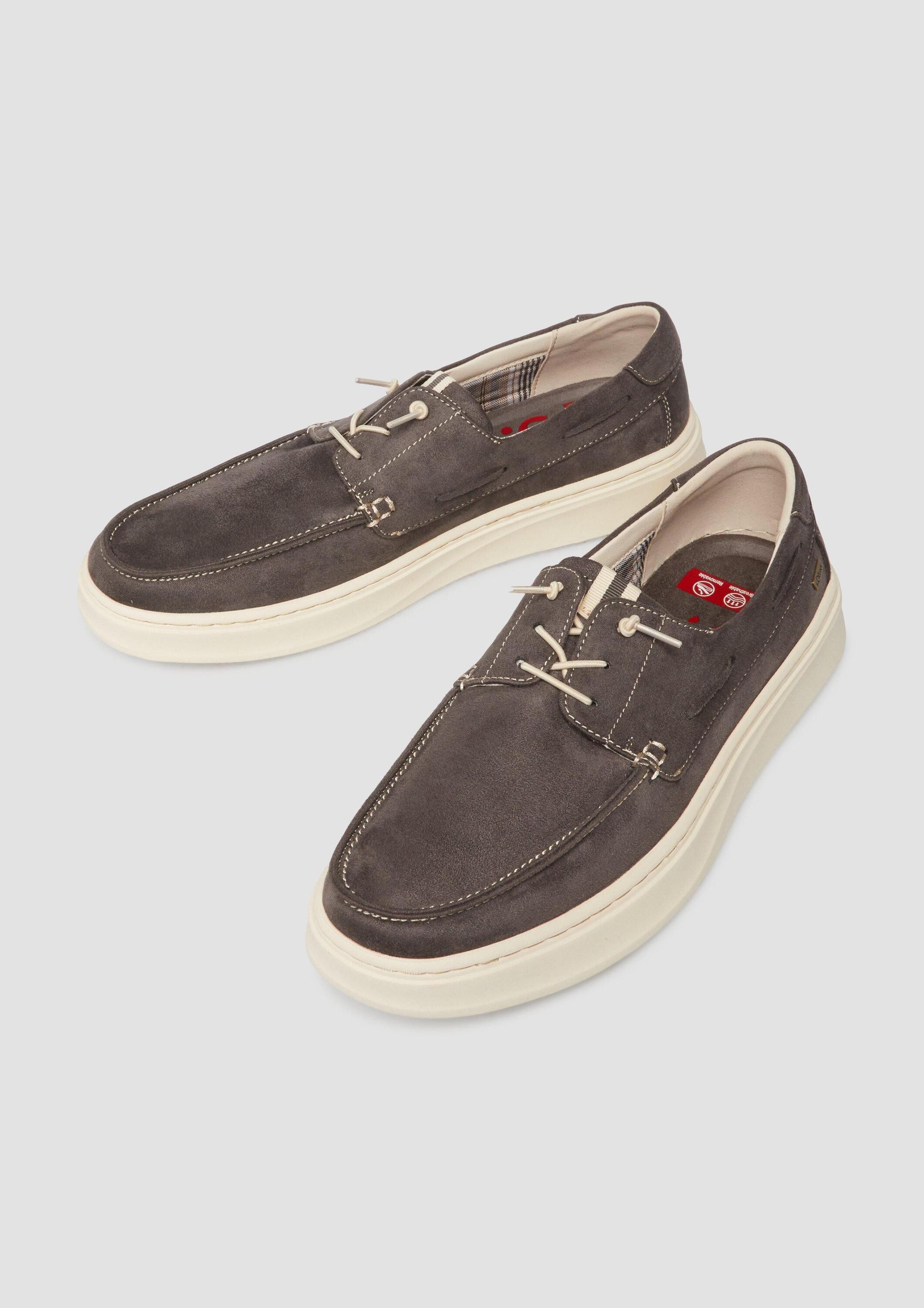 s.Oliver Slipper Schnürschuh Halbschuhe mit Sohle