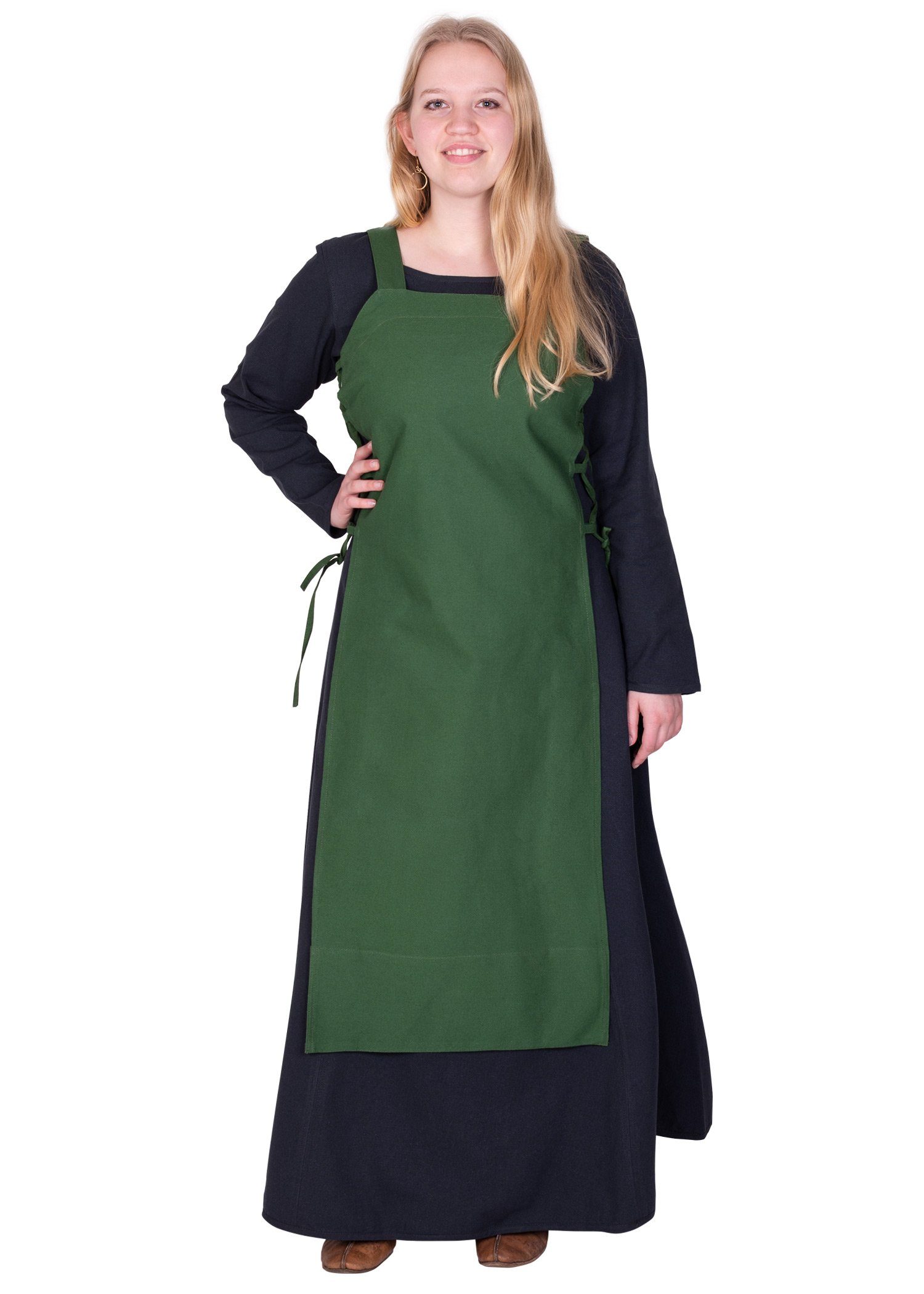 Battle Merchant Ritter-Kostüm Wikinger Überkleid Tinna, grün