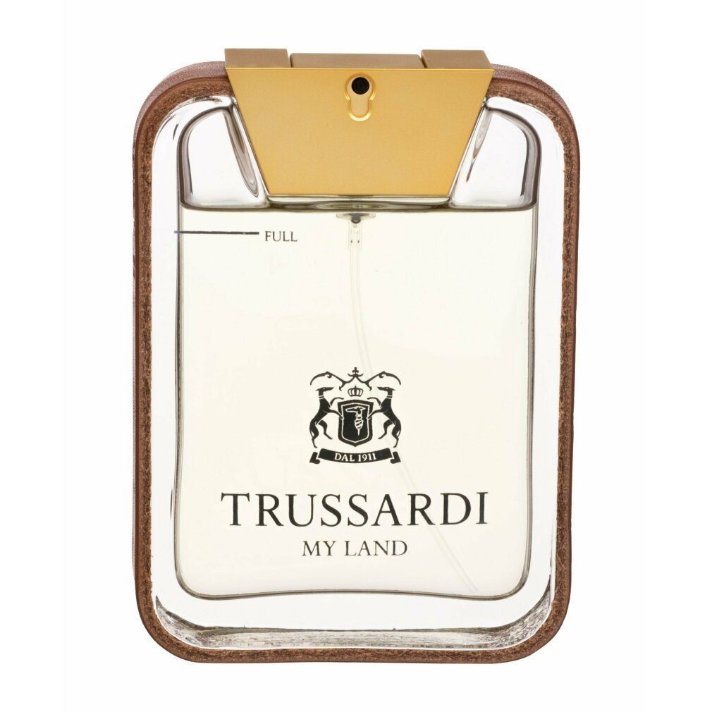 Trussardi Eau de Toilette My Land Pour Homme, Glasflakon, Parfüm EDT, Herrenduft